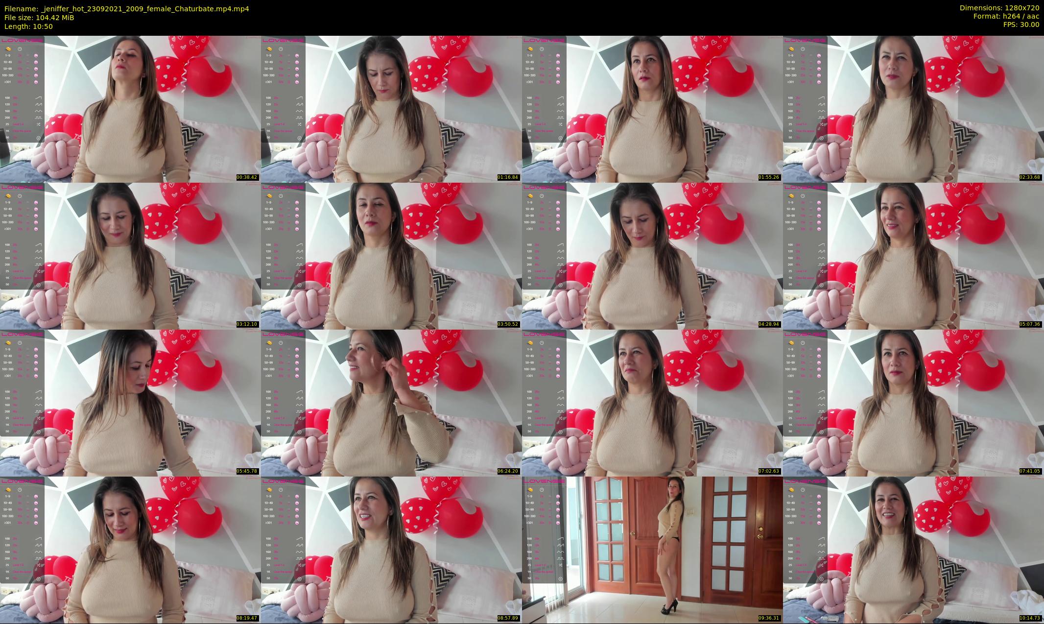 _jeniffer_hot — 11 minute Chaturbate female cam show recording, 720p, Sep 23, 2021
