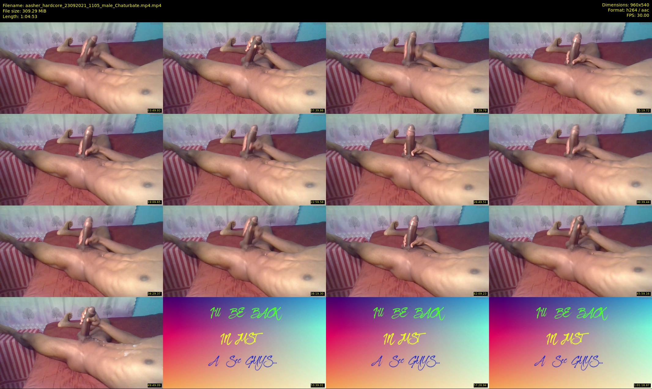 aasher_hardcore — 65 minute Chaturbate male cam show recording, 480p, Sep 23, 2021