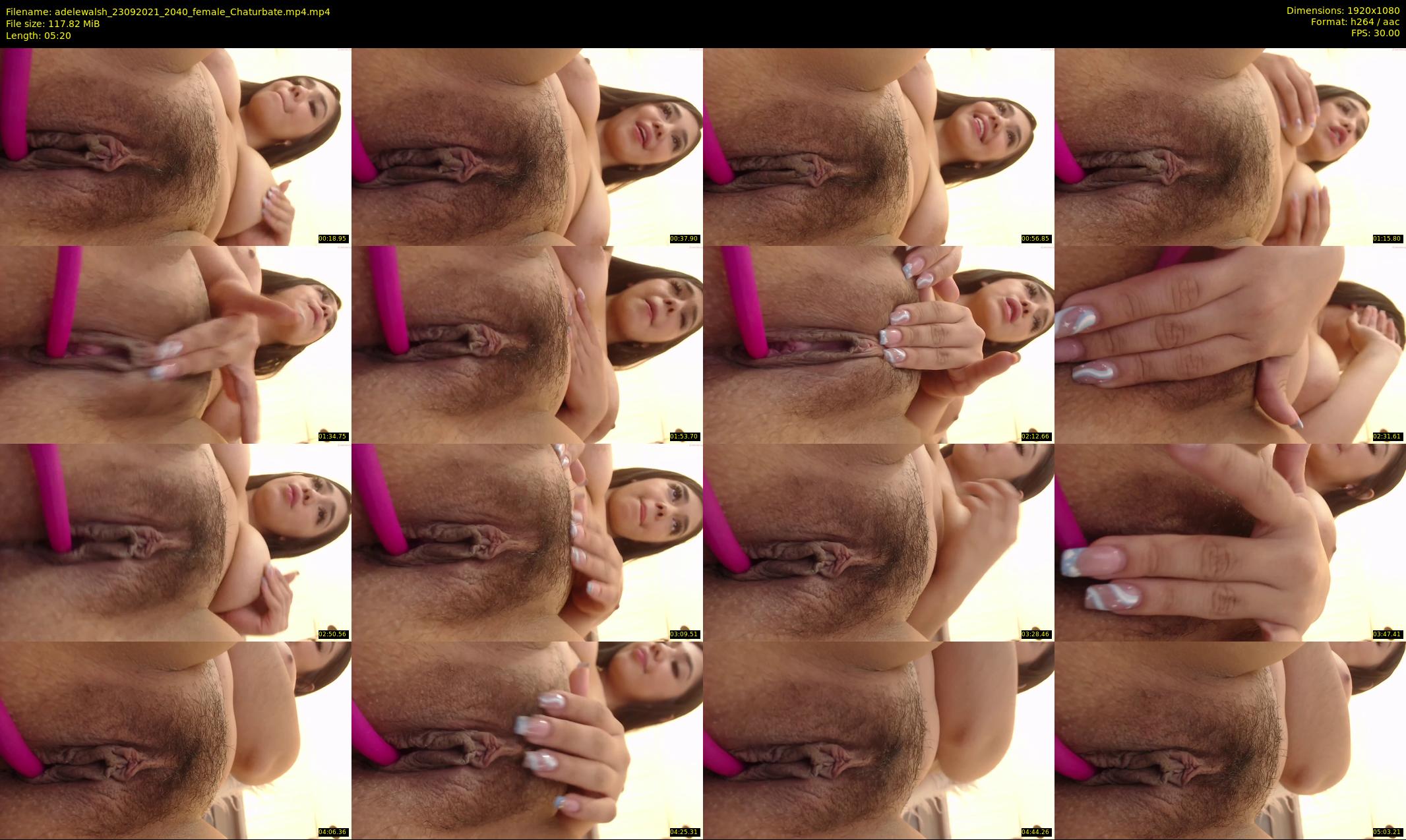 adelewalsh — 6 minute Chaturbate female cam show recording, 1080p, Sep 23, 2021
