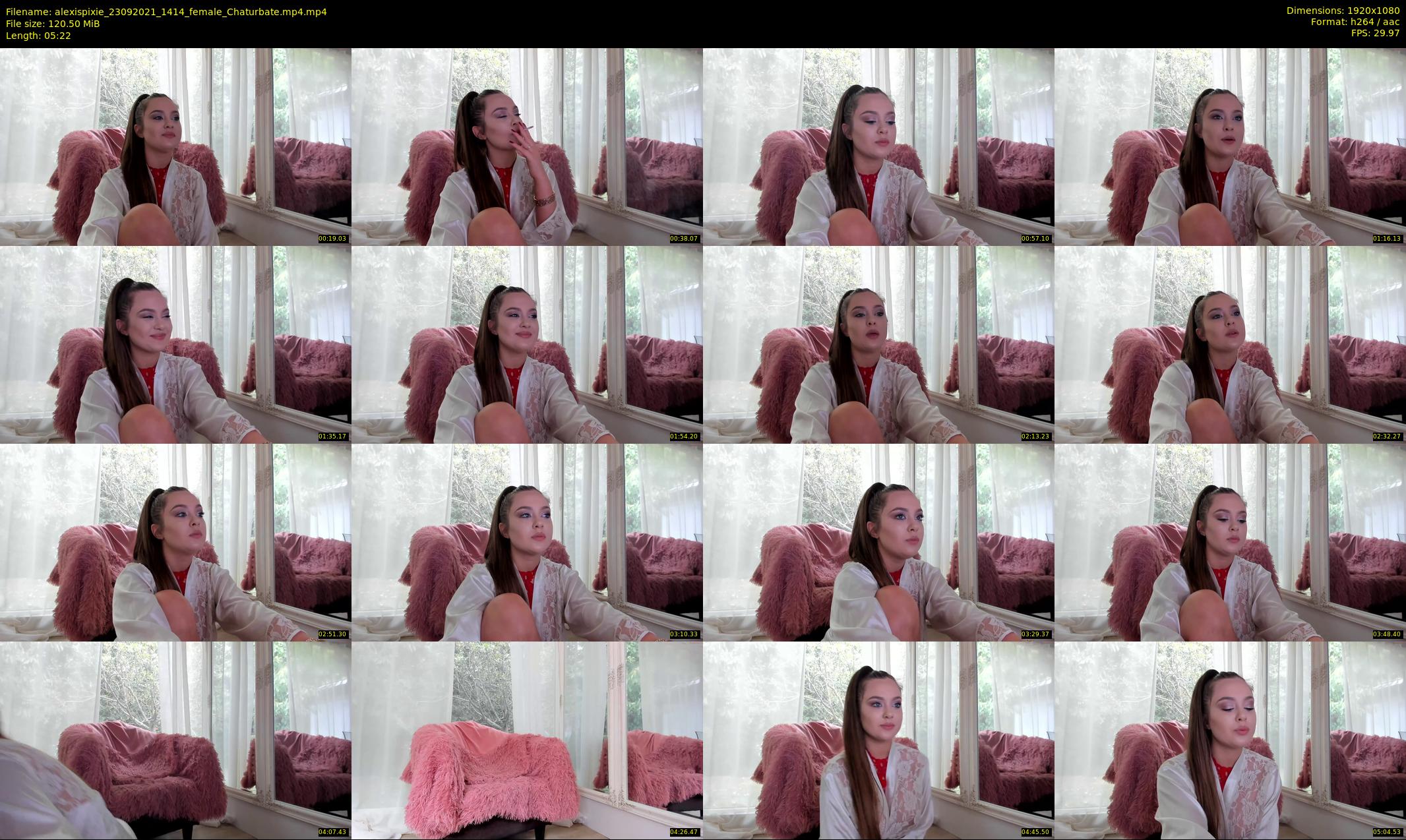 alexispixie — 6 minute Chaturbate female cam show recording, 1080p, Sep 23, 2021