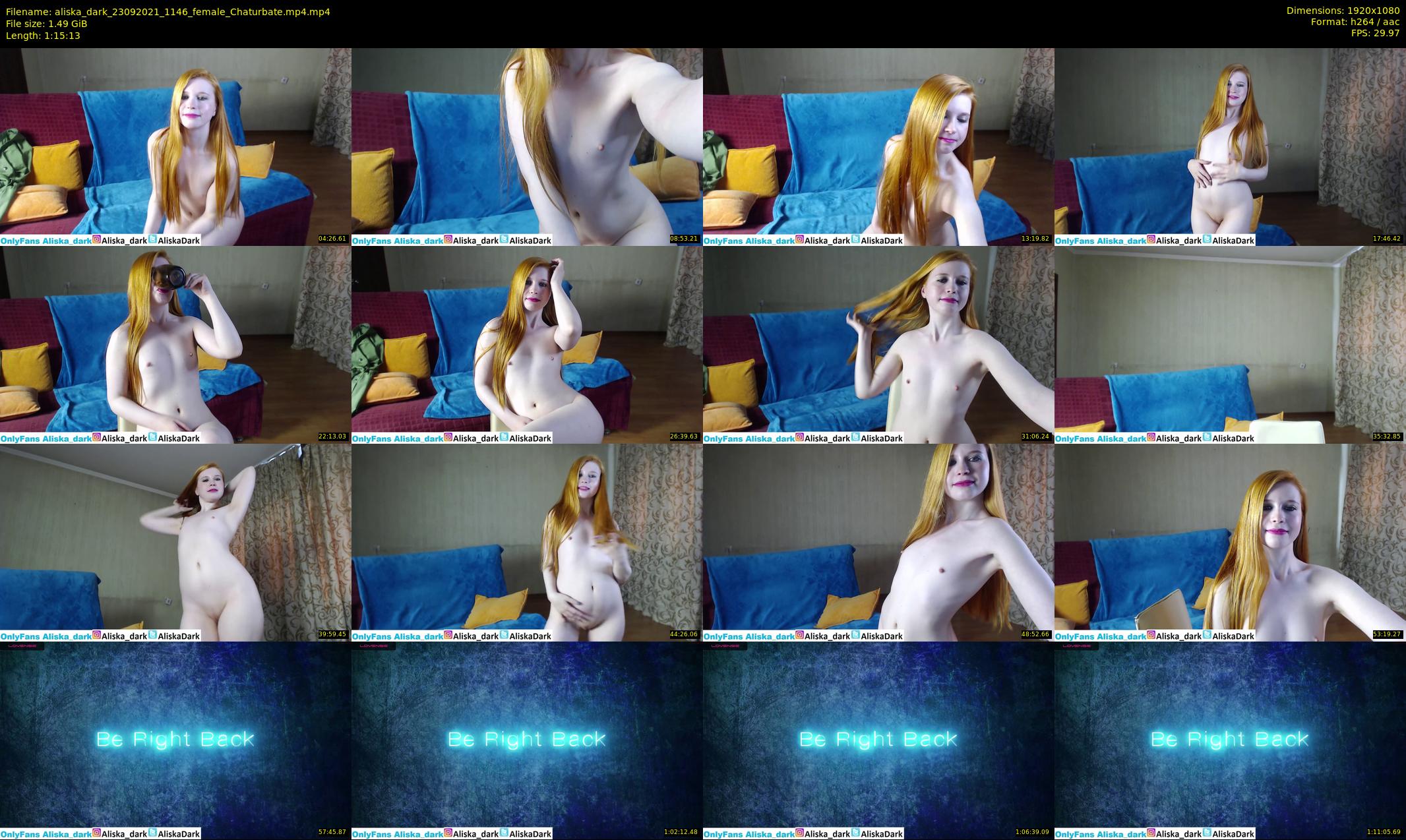 aliska_dark — 76 minute Chaturbate female cam show recording, 1080p, Sep 23, 2021