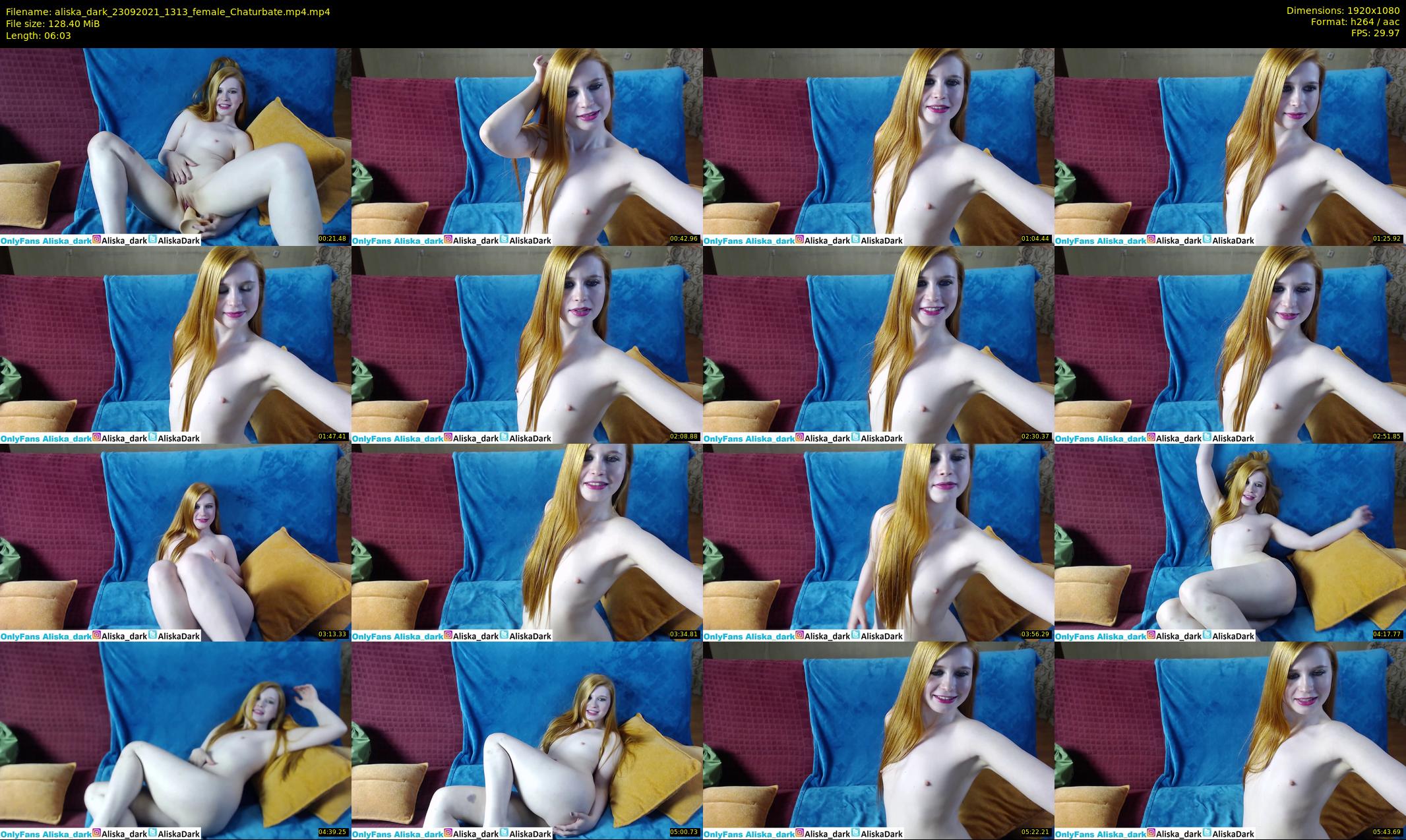 aliska_dark — 7 minute Chaturbate female cam show recording, 1080p, Sep 23, 2021