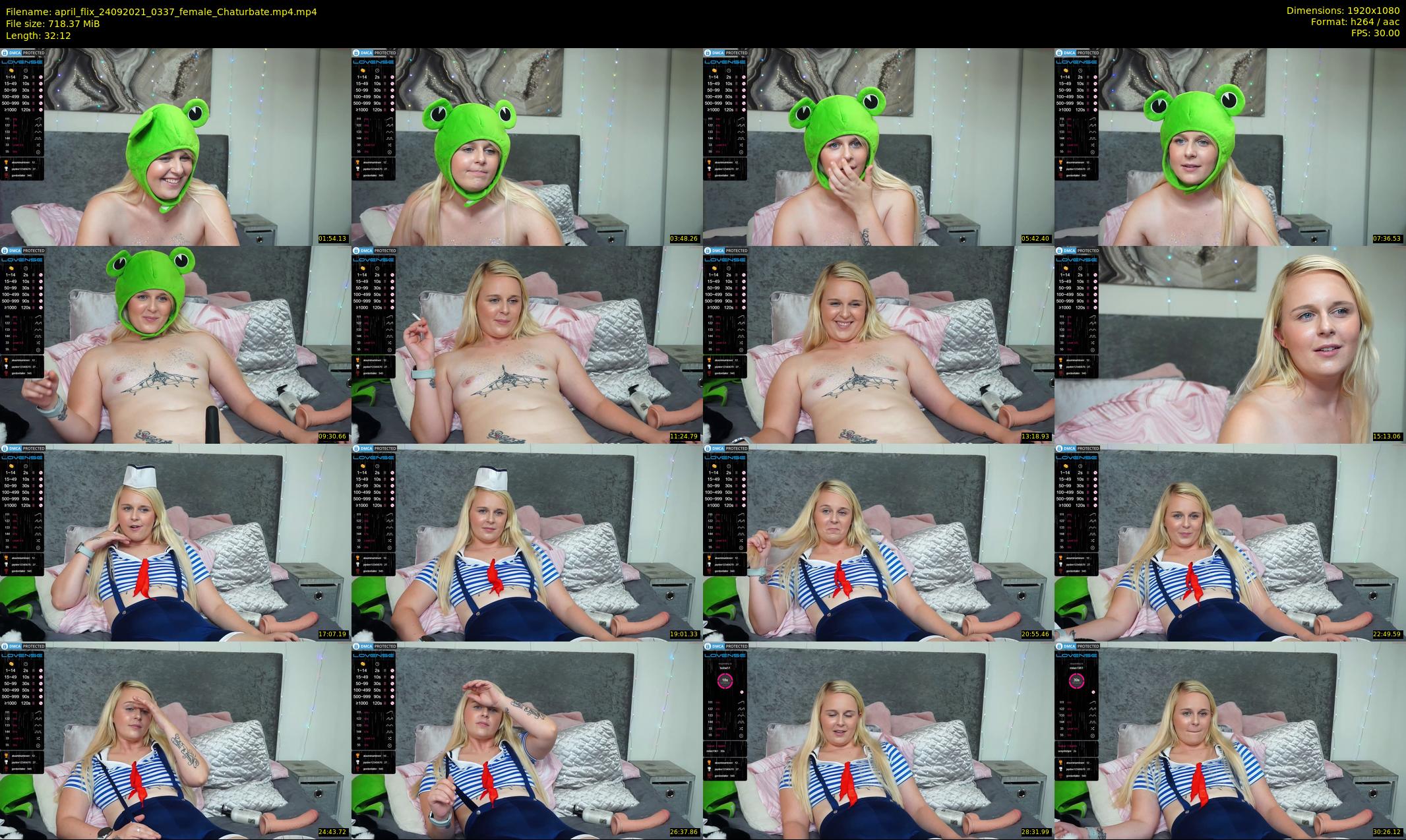 april_flix — 33 minute Chaturbate female cam show recording, 1080p, Sep 24, 2021