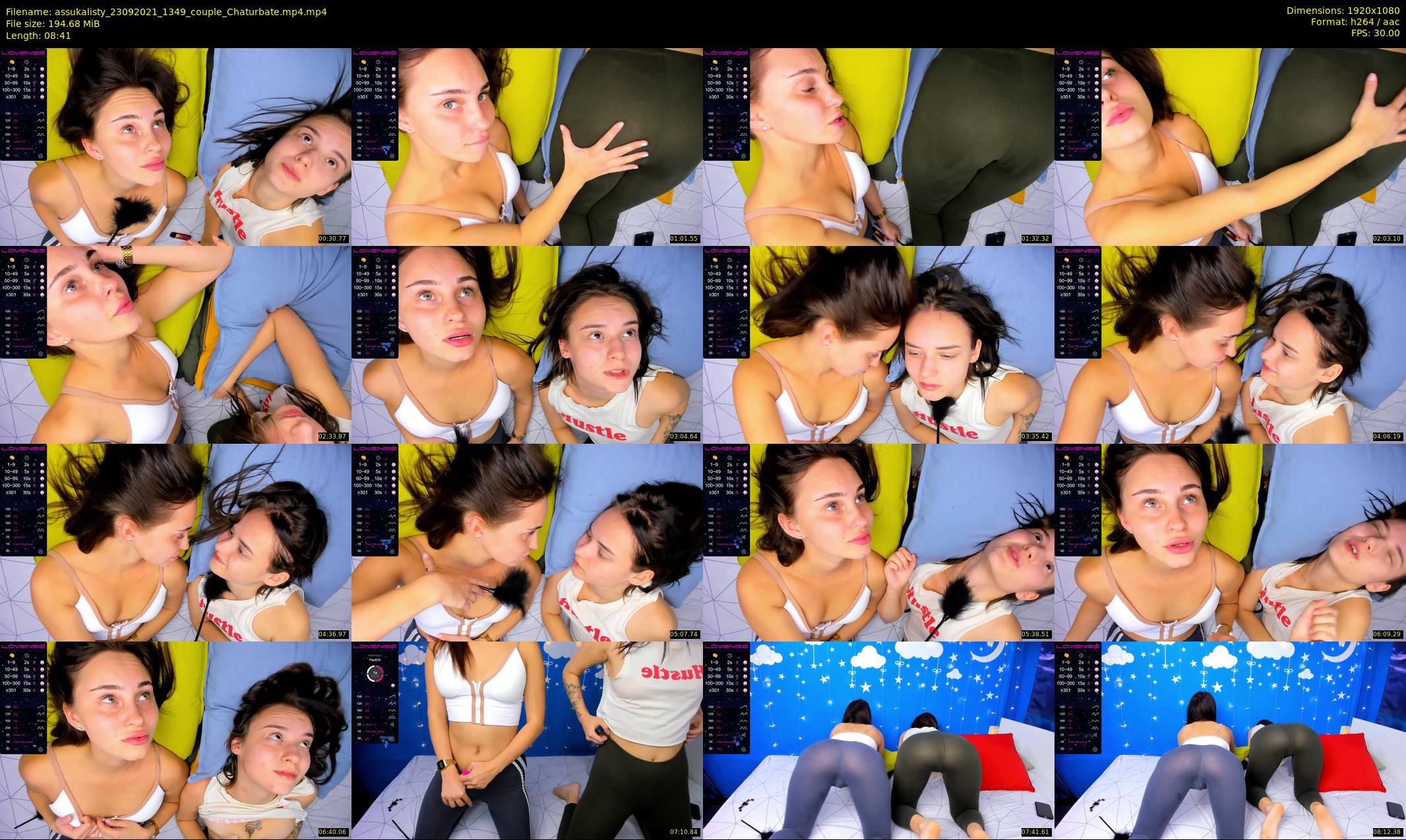 assukalisty — 9 minute Chaturbate couple cam show recording, 1080p, Sep 23, 2021