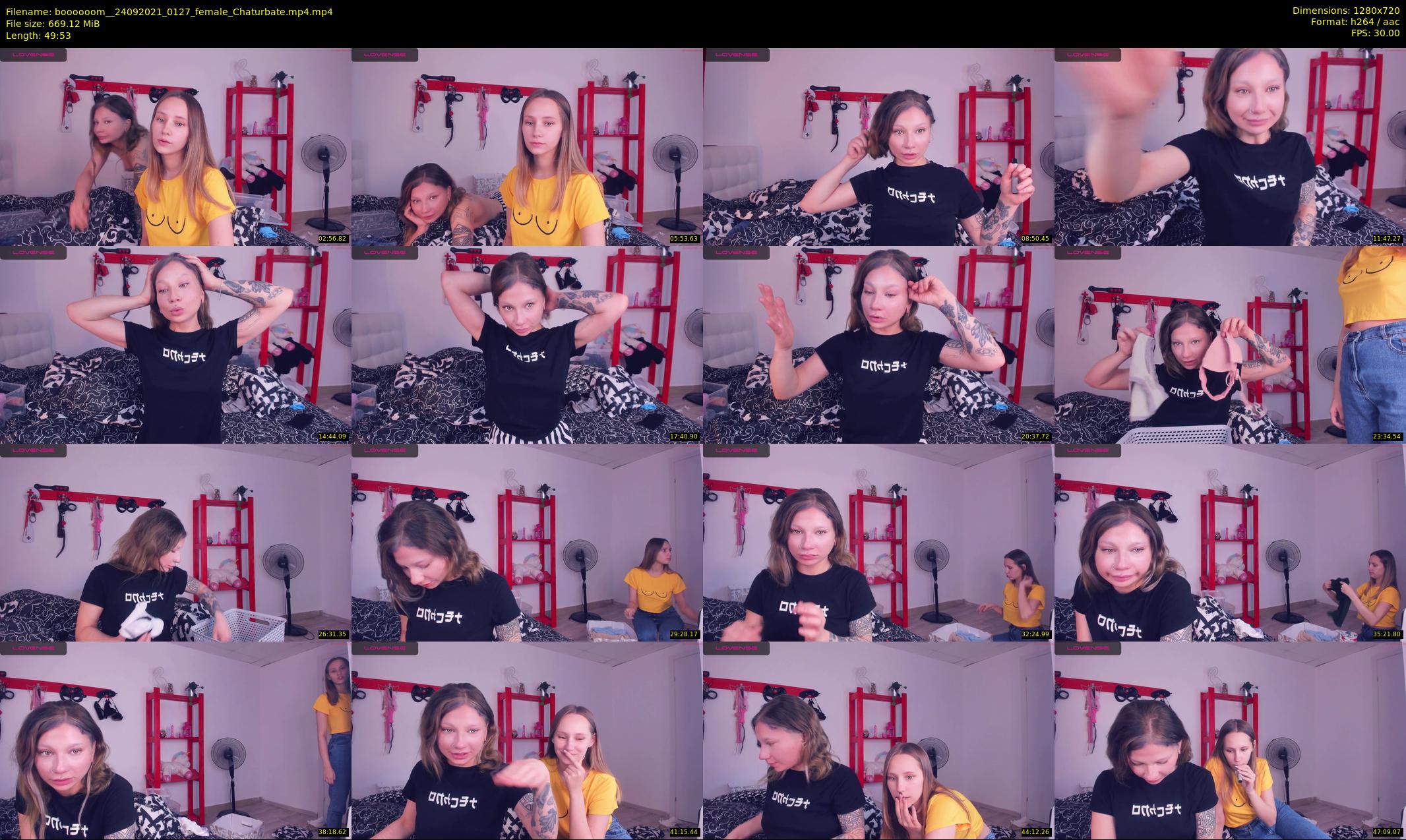 boooooom_ — 50 minute Chaturbate female cam show recording, 720p, Sep 24, 2021