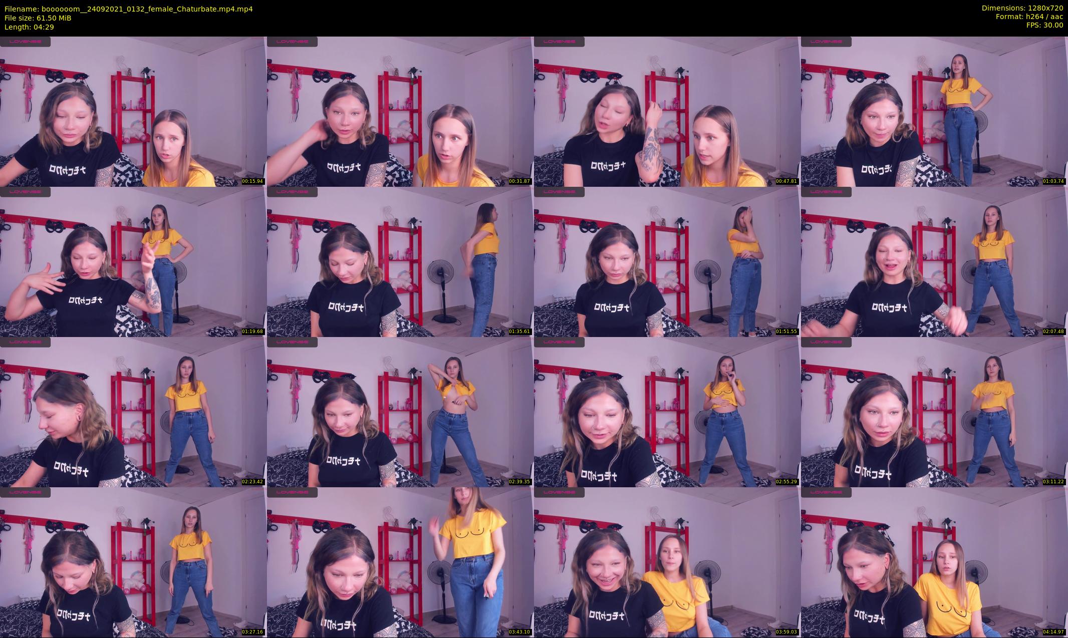 boooooom_ — 5 minute Chaturbate female cam show recording, 720p, Sep 24, 2021