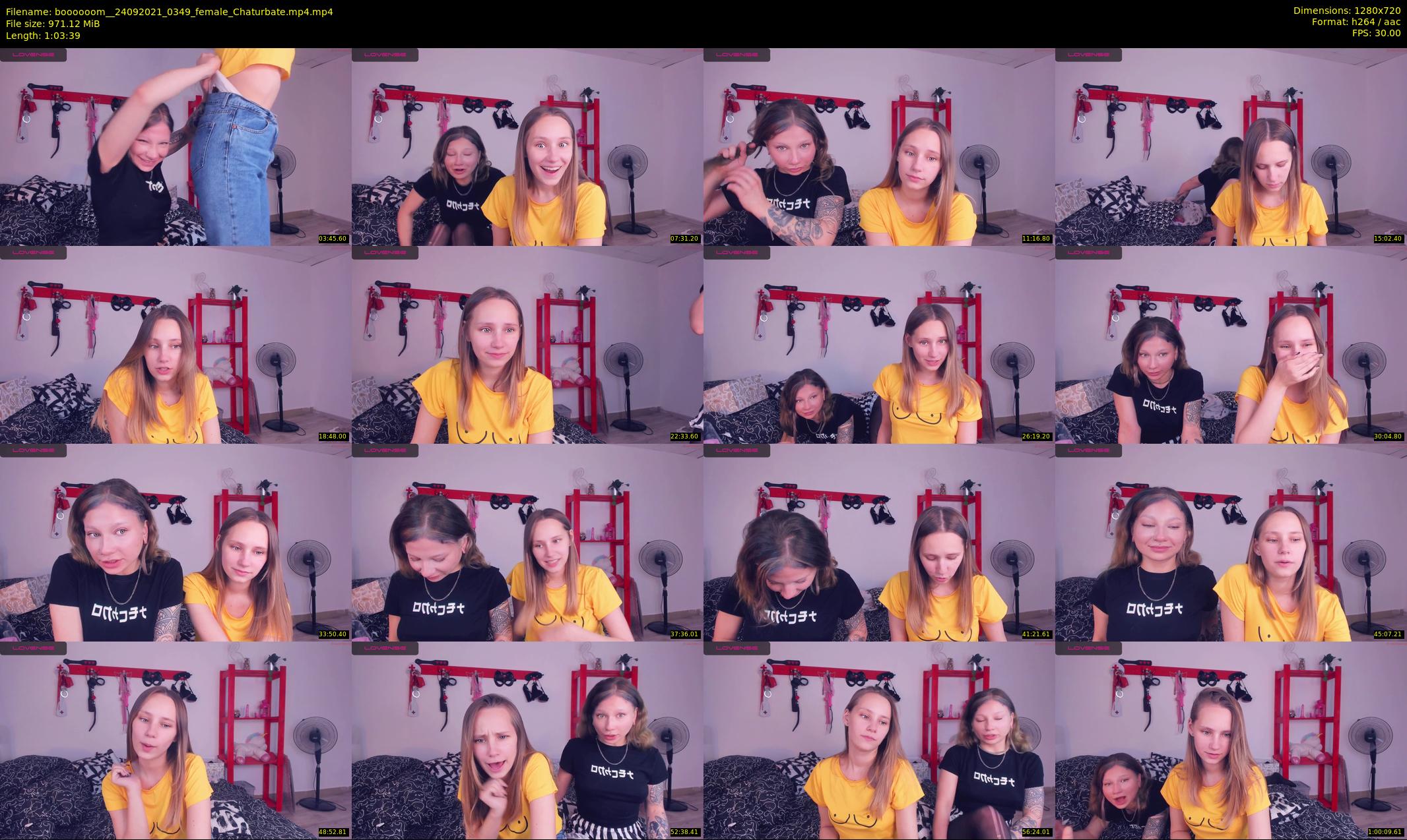 boooooom_ — 64 minute Chaturbate female cam show recording, 720p, Sep 24, 2021