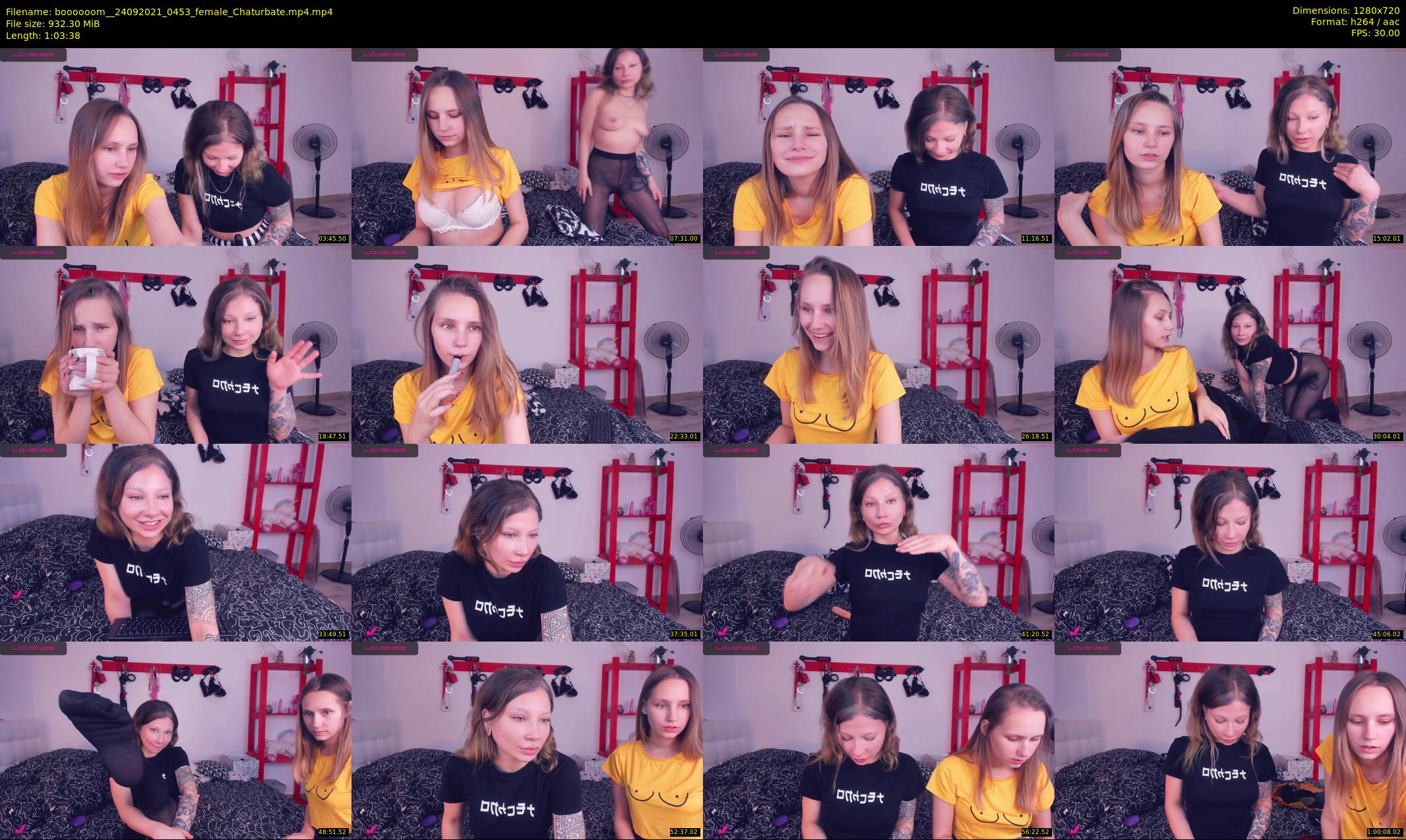boooooom_ — 64 minute Chaturbate female cam show recording, 720p, Sep 24, 2021