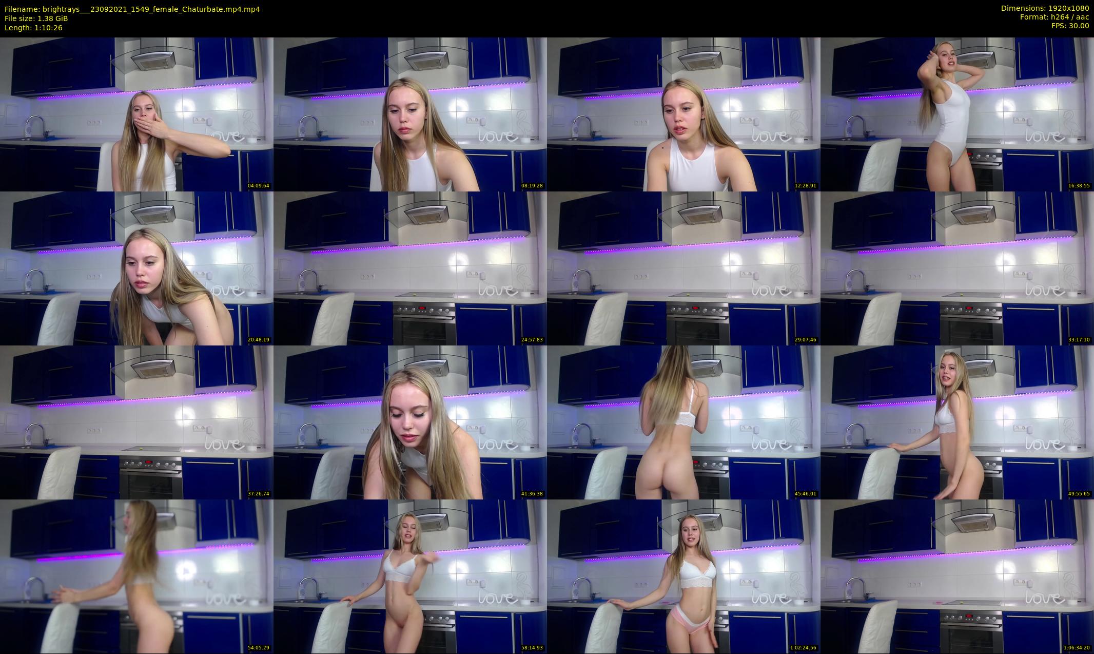 brightrays__ — 71 minute Chaturbate female cam show recording, 1080p, Sep 23, 2021