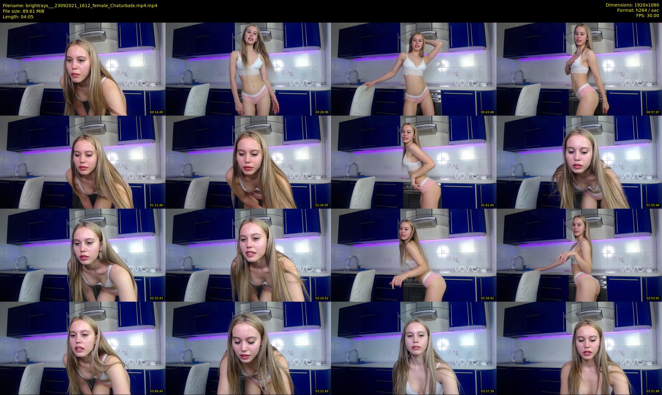 brightrays__ — 5 minute Chaturbate female cam show recording, 1080p, Sep 23, 2021