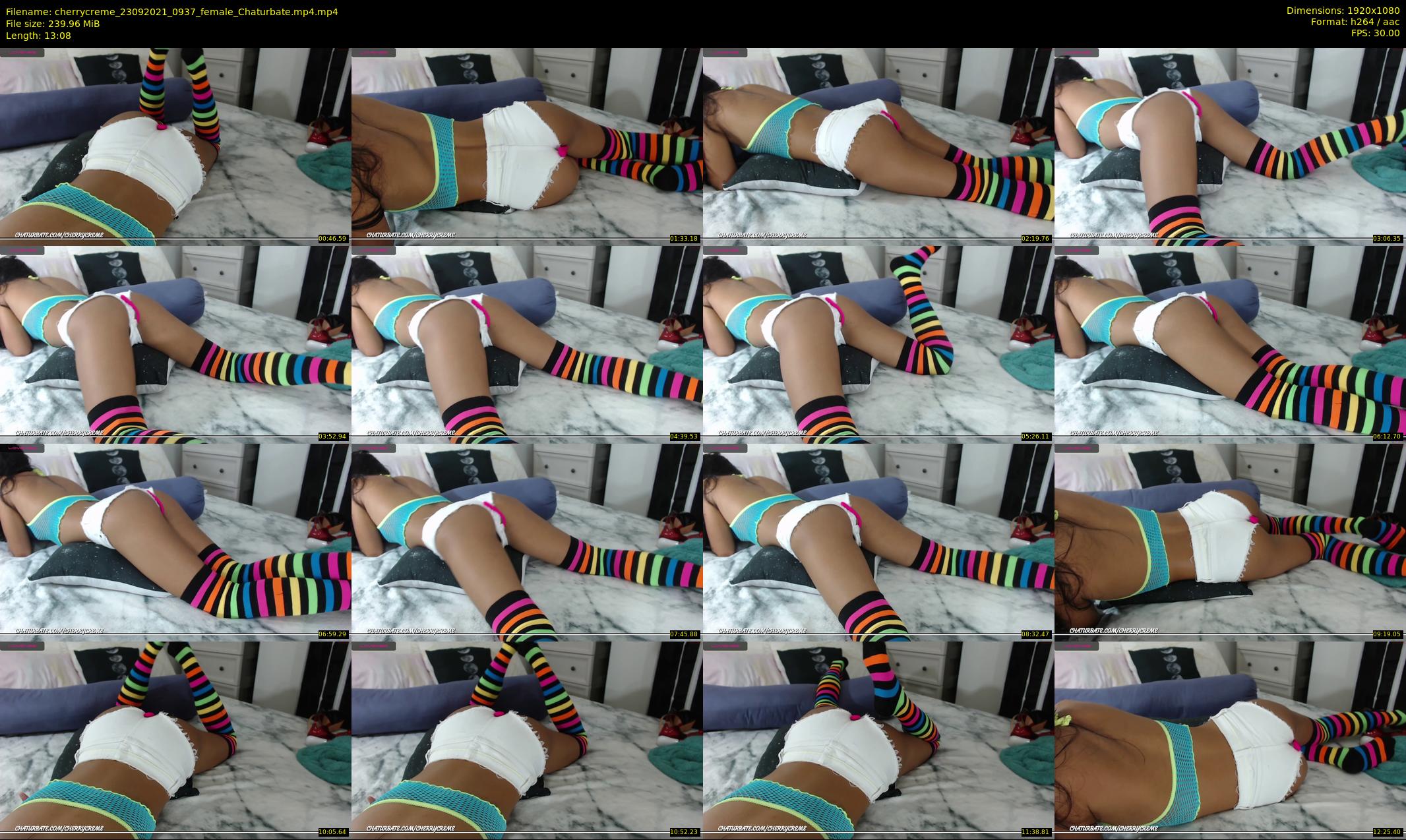 cherrycreme — 14 minute Chaturbate female cam show recording, 1080p, Sep 23, 2021