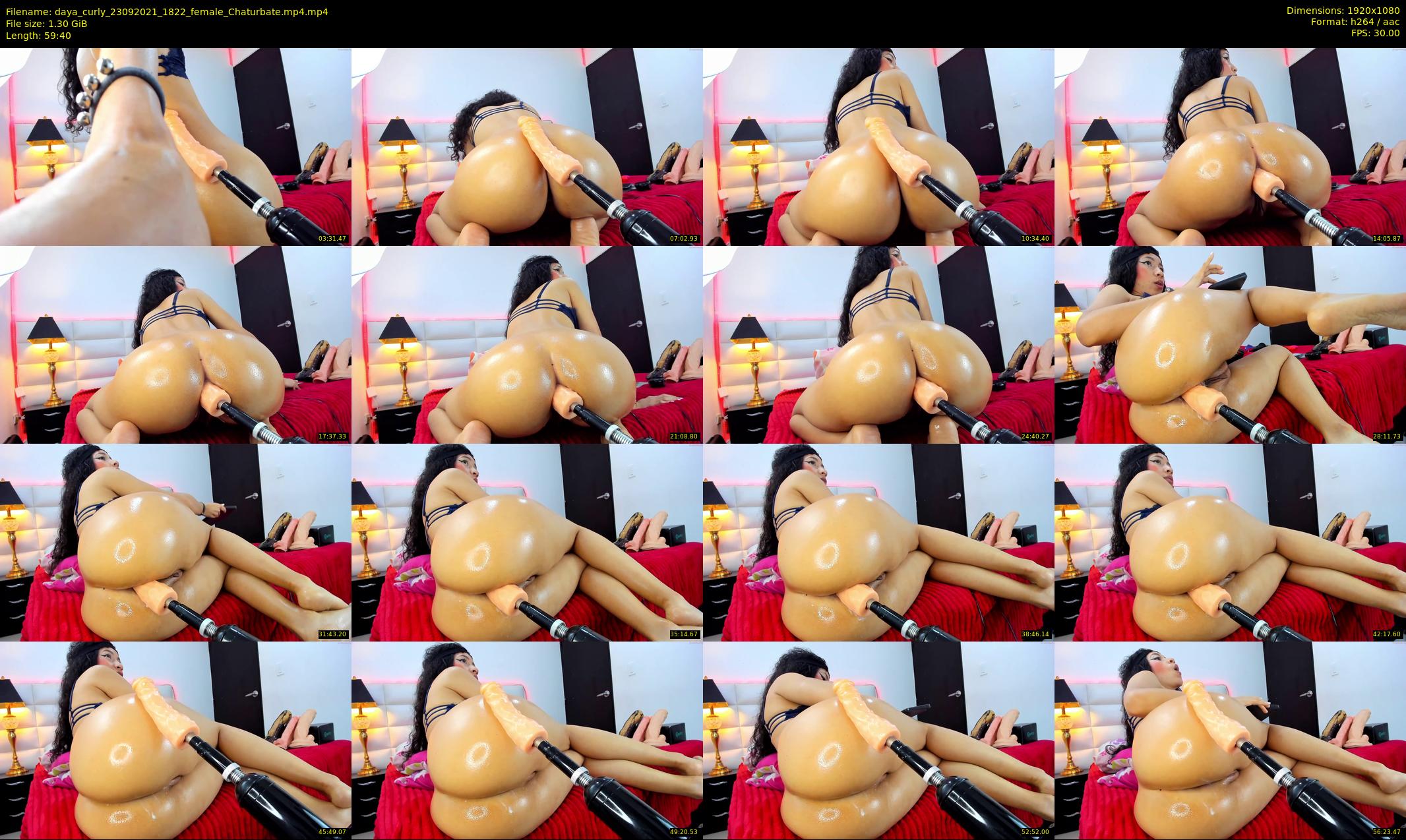 daya_curly — 60 minute Chaturbate female cam show recording, 1080p, Sep 23, 2021
