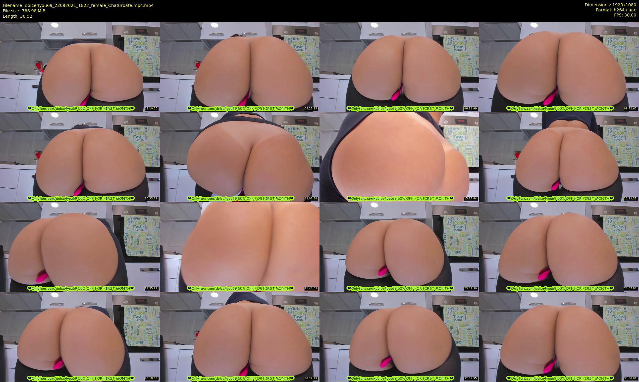 dolce4you69 — 37 minute Chaturbate female cam show recording, 1080p, Sep 23, 2021