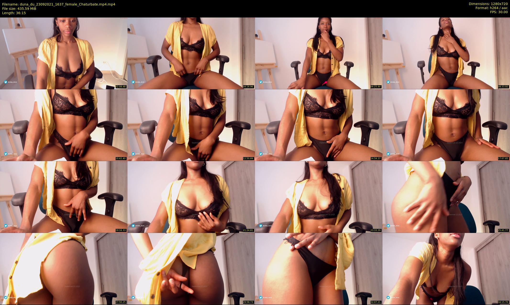 duna_du — 37 minute Chaturbate female cam show recording, 720p, Sep 23, 2021