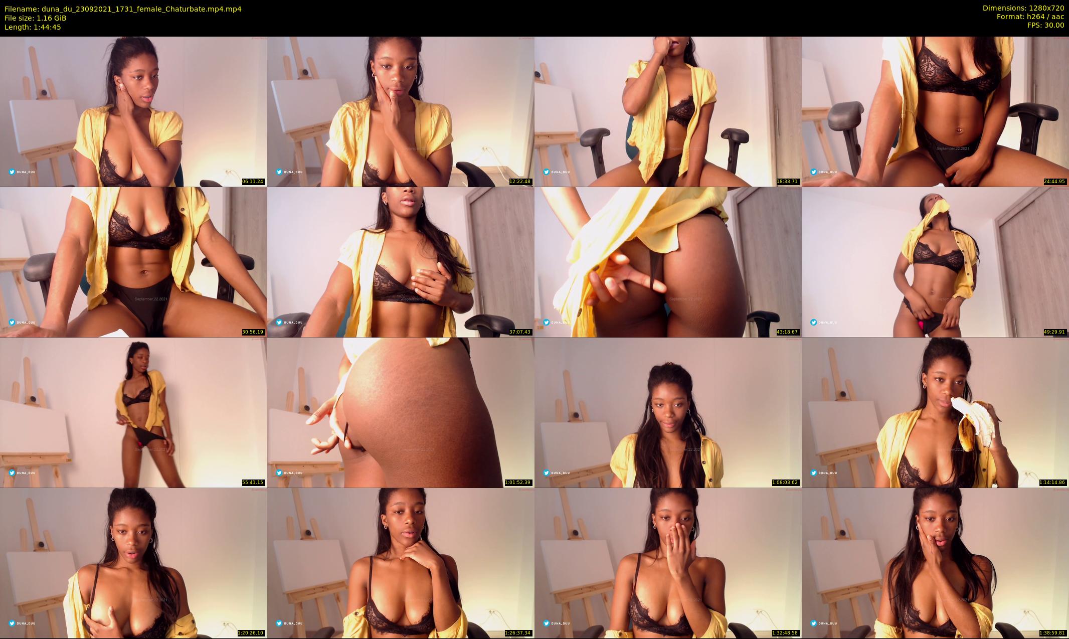 duna_du — 105 minute Chaturbate female cam show recording, 720p, Sep 23, 2021