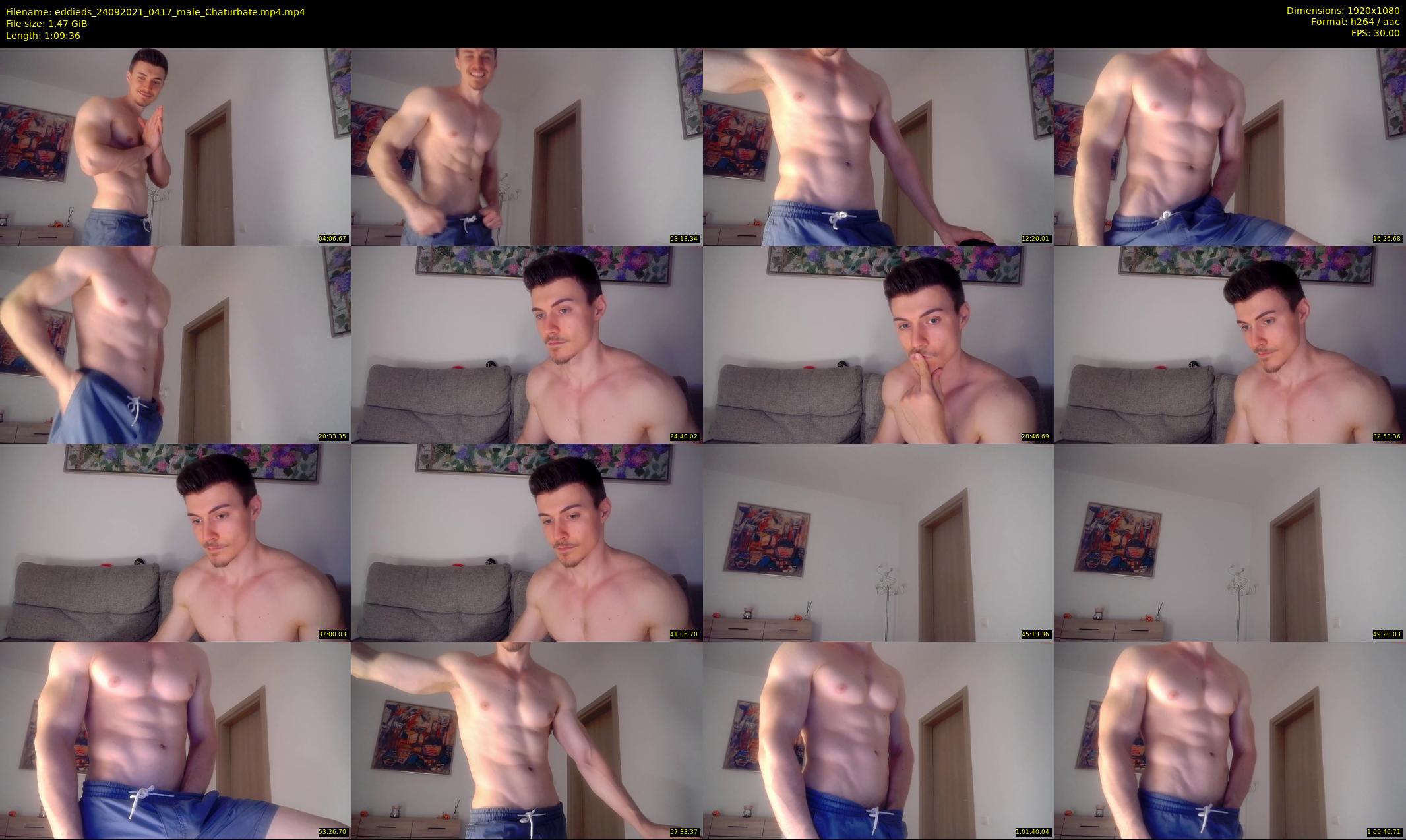eddieds — 70 minute Chaturbate male cam show recording, 1080p, Sep 24, 2021