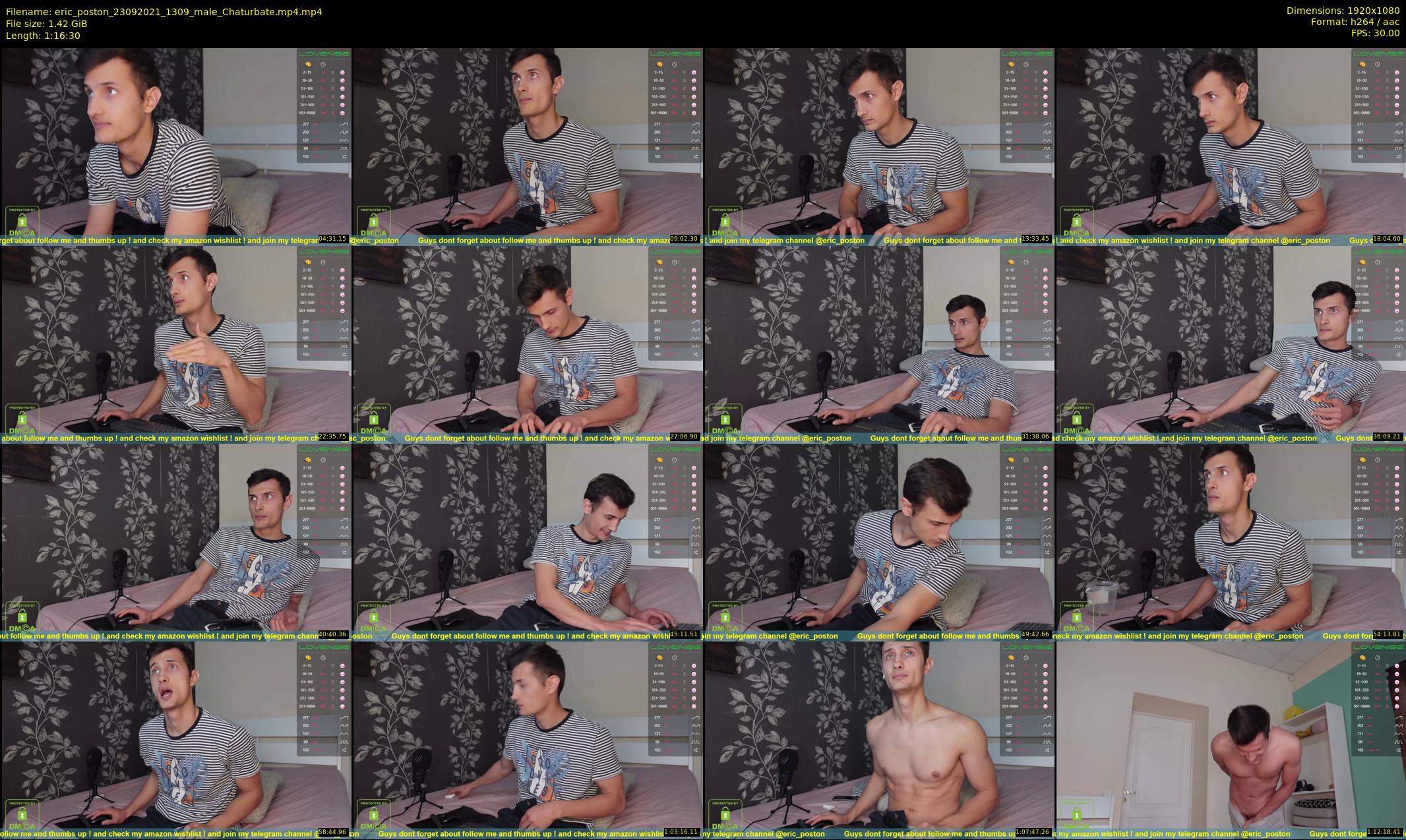 eric_poston — 77 minute Chaturbate male cam show recording, 1080p, Sep 23, 2021