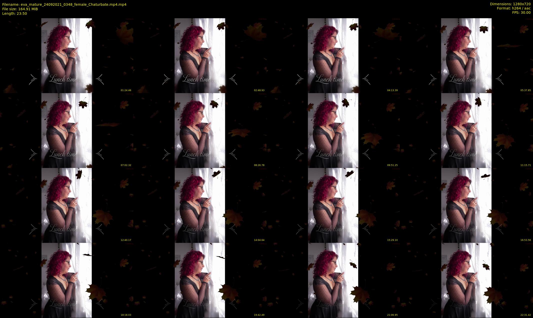 eva_mature — 24 minute Chaturbate female cam show recording, 720p, Sep 24, 2021