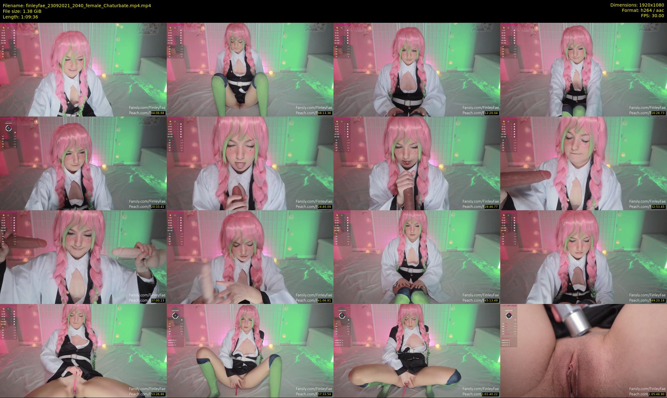 finleyfae — 70 minute Chaturbate female cam show recording, 1080p, Sep 23, 2021