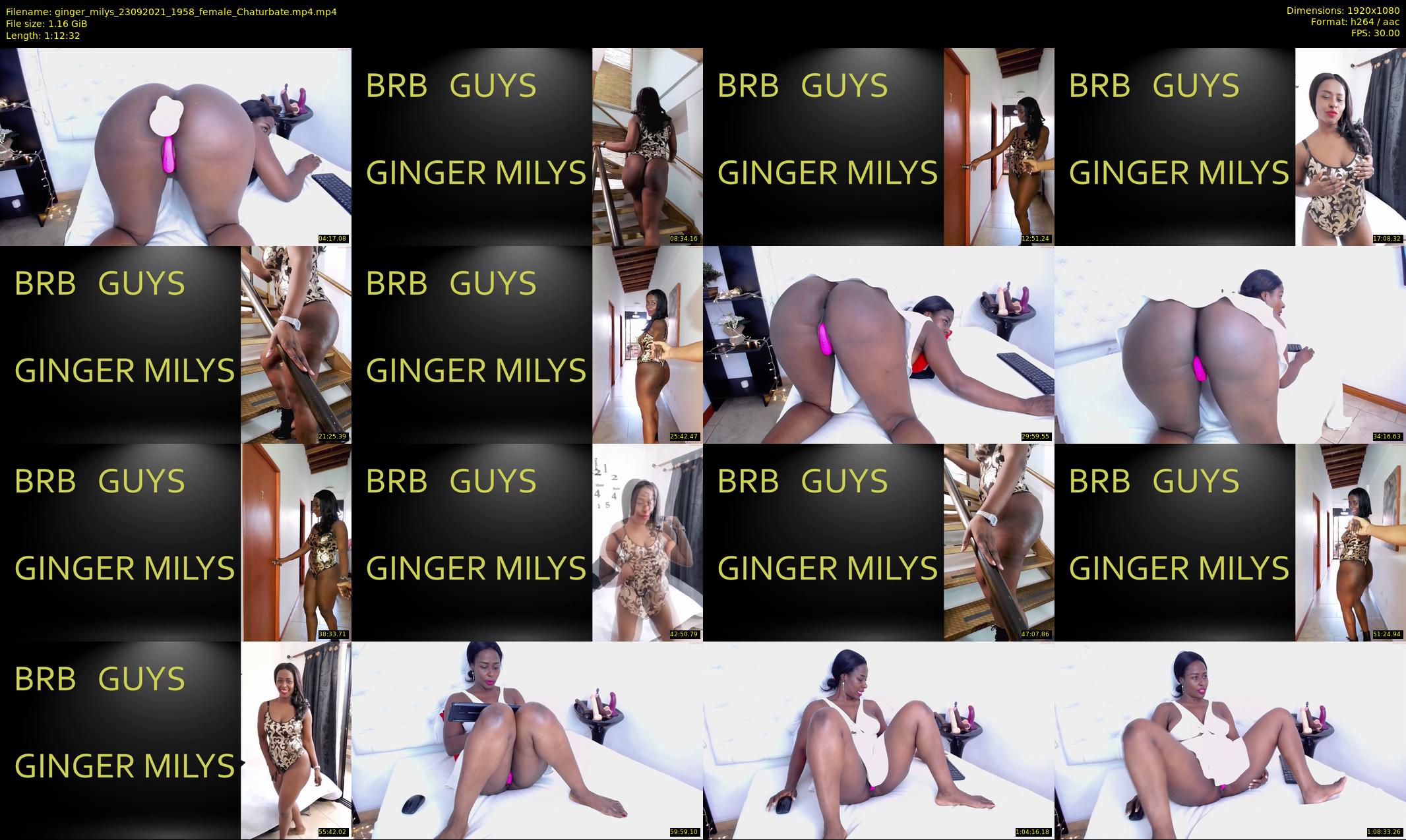 ginger_milys — 73 minute Chaturbate female cam show recording, 1080p, Sep 23, 2021