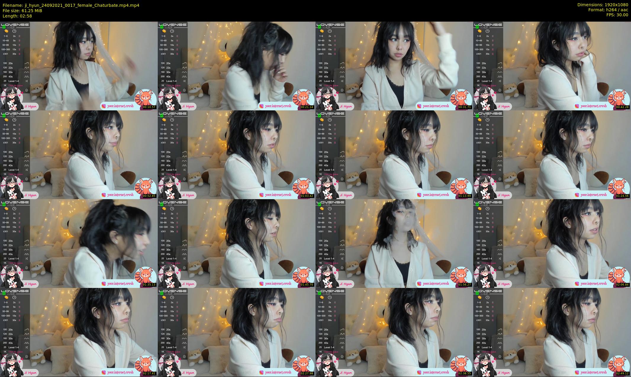 ji_hyun — 3 minute Chaturbate female cam show recording, 1080p, Sep 24, 2021