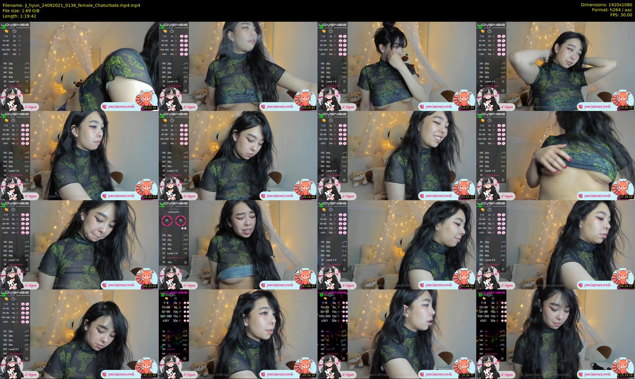 ji_hyun — 80 minute Chaturbate female cam show recording, 1080p, Sep 24, 2021