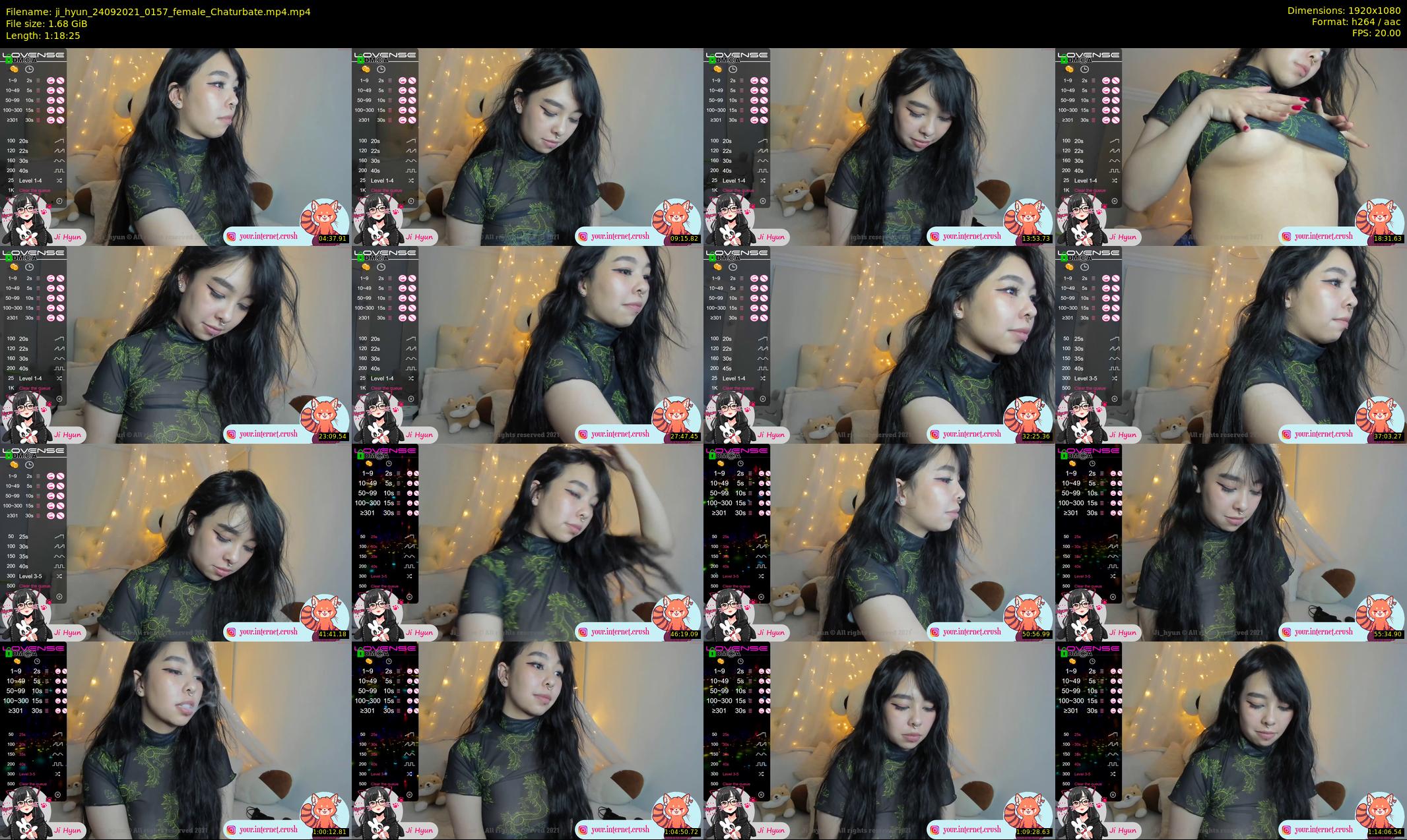 ji_hyun — 79 minute Chaturbate female cam show recording, 1080p, Sep 24, 2021