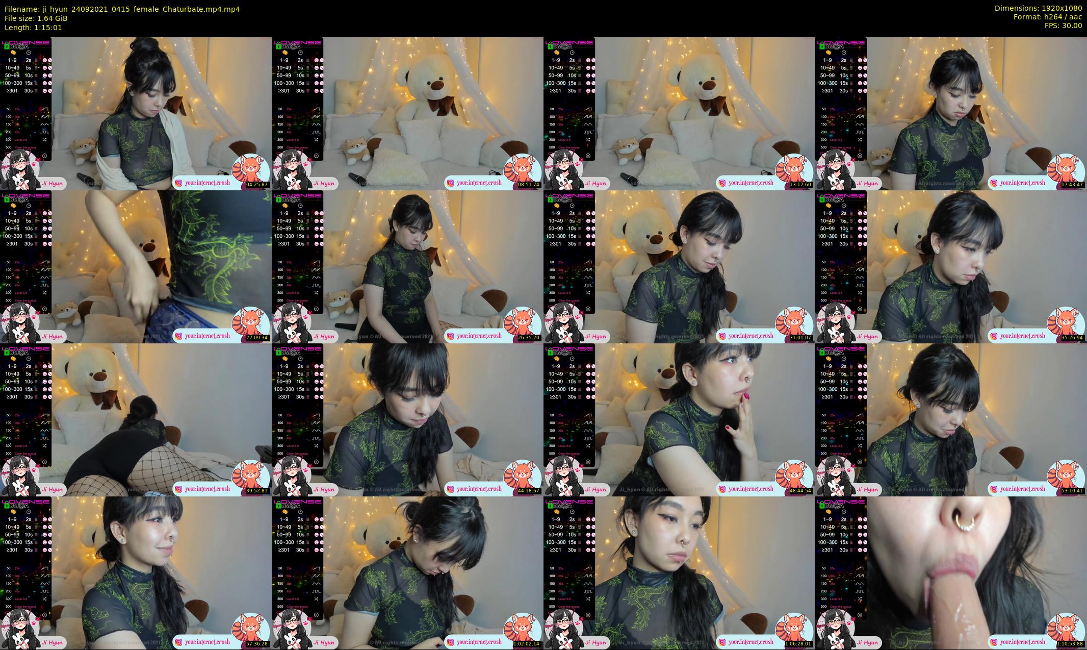 ji_hyun — 76 minute Chaturbate female cam show recording, 1080p, Sep 24, 2021
