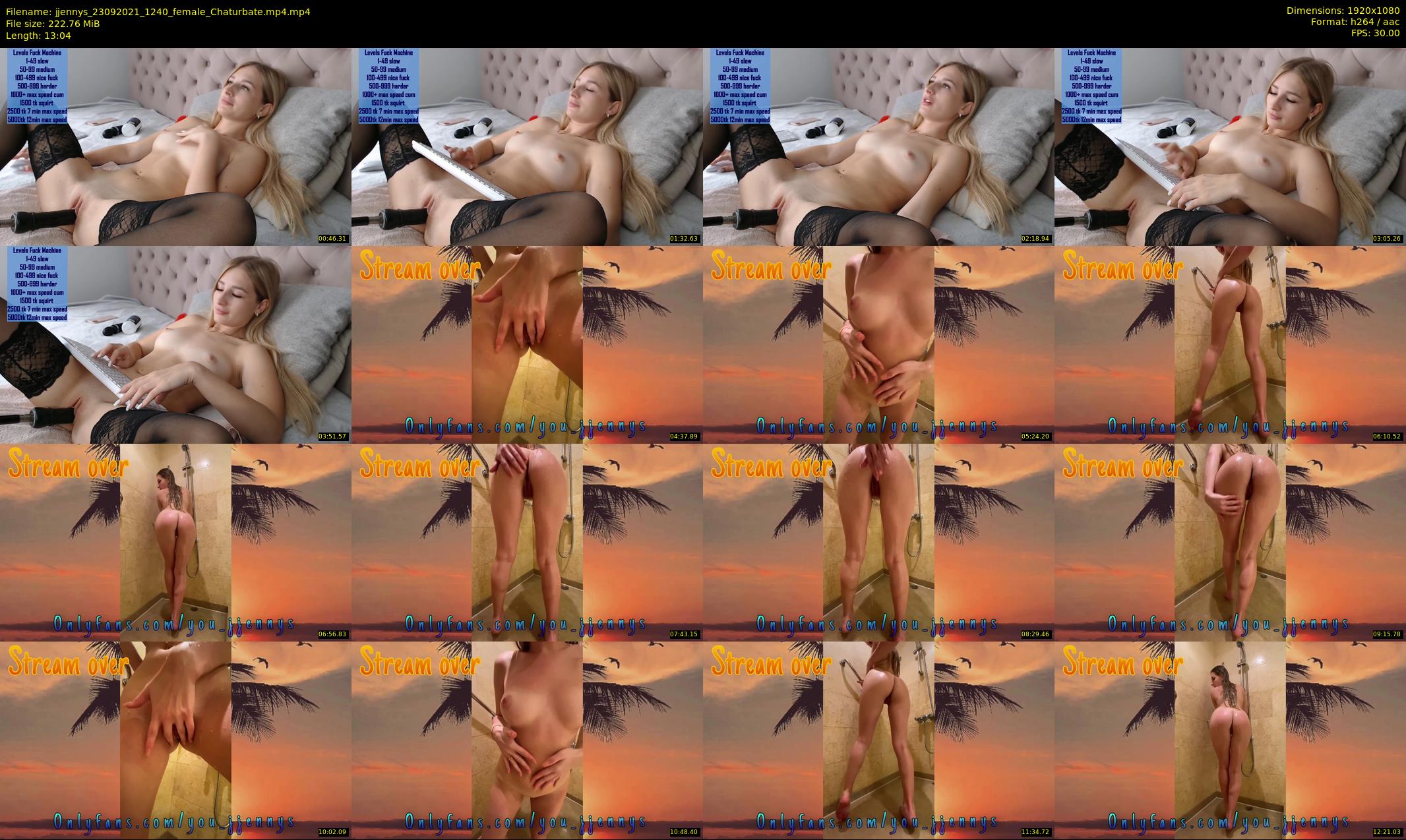 jjennys — 14 minute Chaturbate female cam show recording, 1080p, Sep 23, 2021