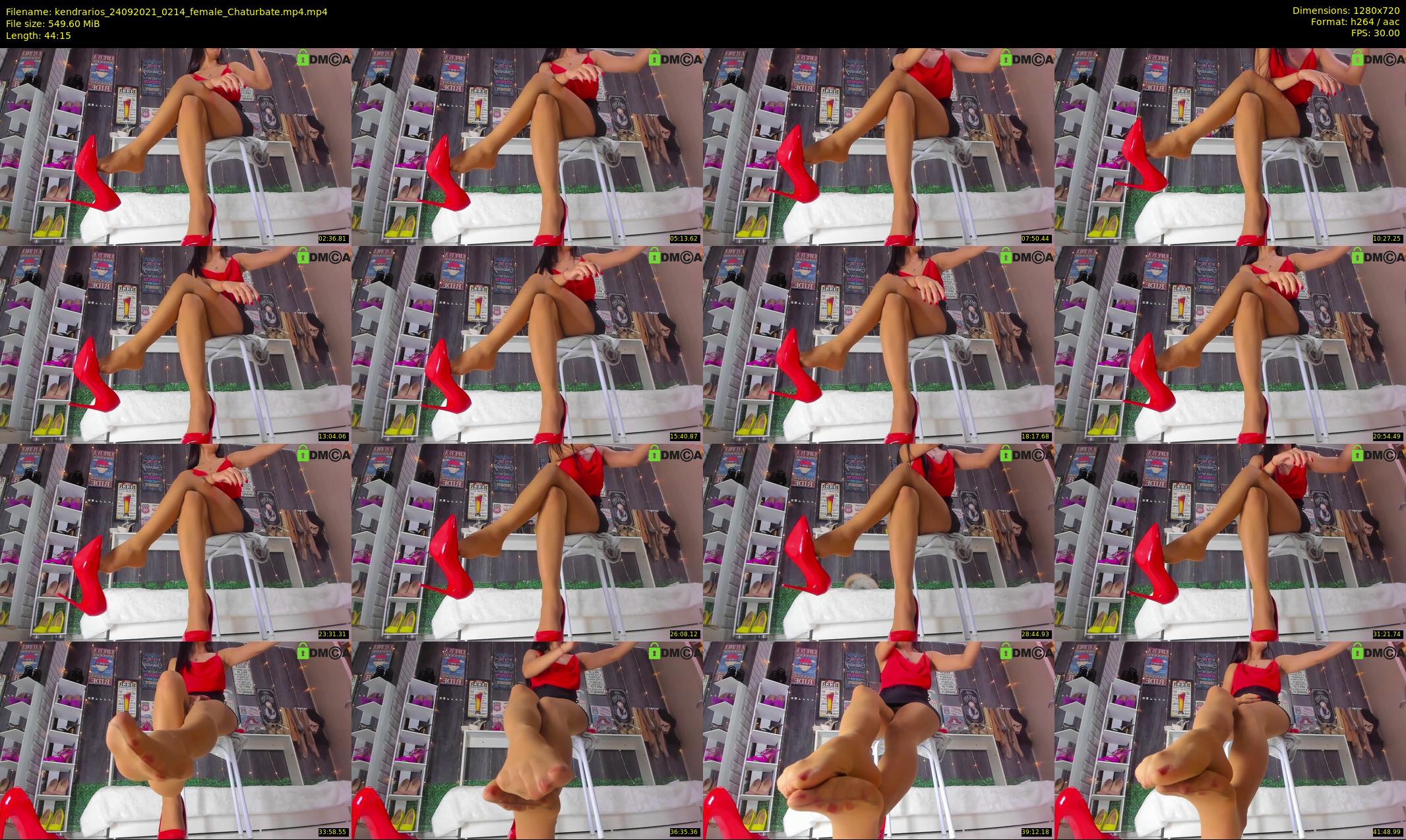 kendrarios — 45 minute Chaturbate female cam show recording, 720p, Sep 24, 2021
