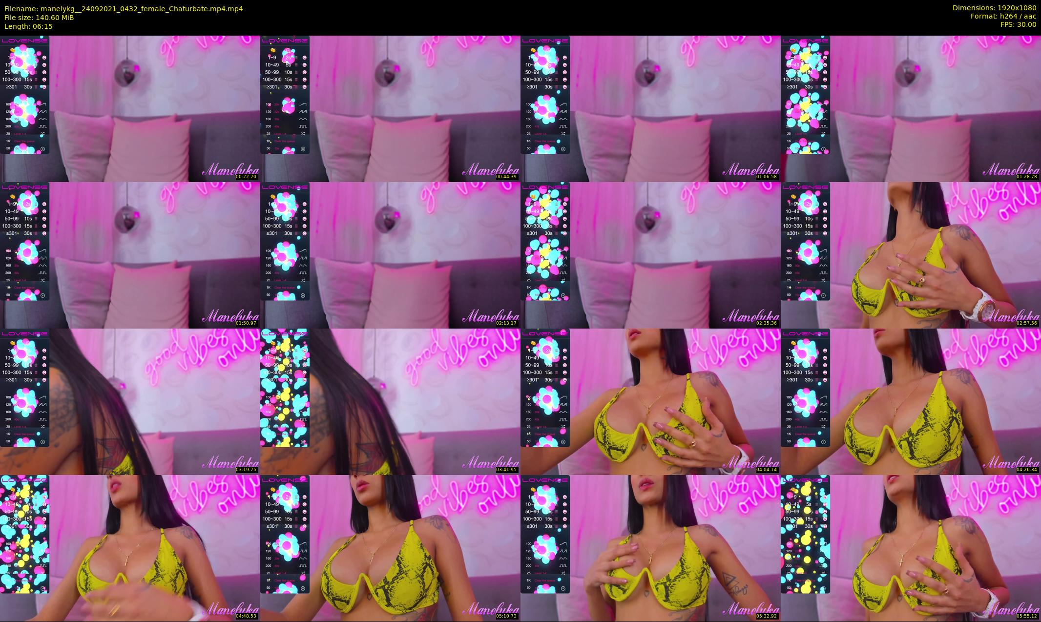 manelykg_ — 7 minute Chaturbate female cam show recording, 1080p, Sep 24, 2021