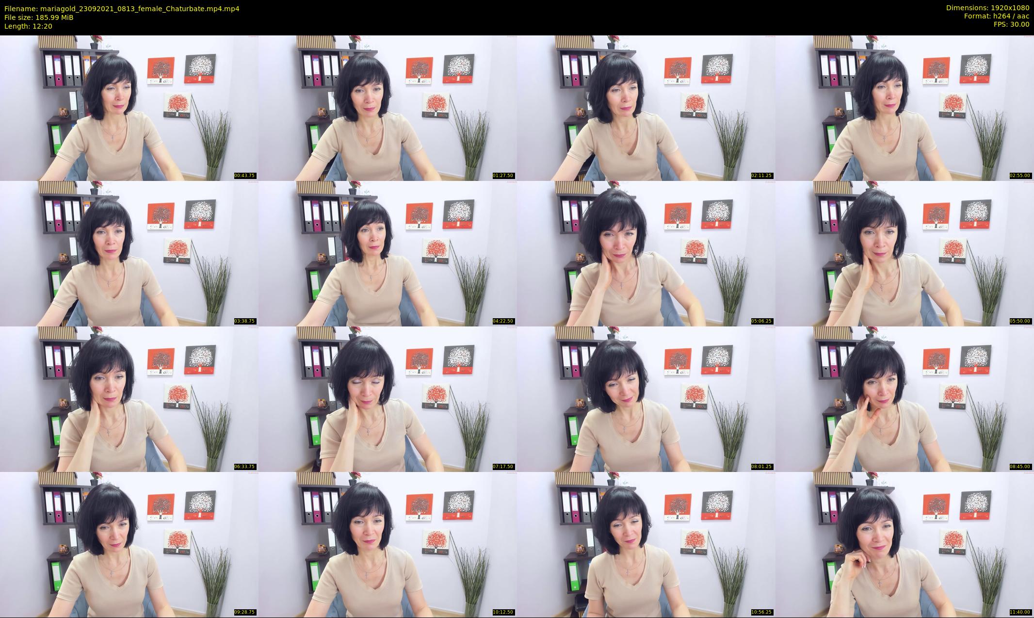 mariagold — 13 minute Chaturbate female cam show recording, 1080p, Sep 23, 2021