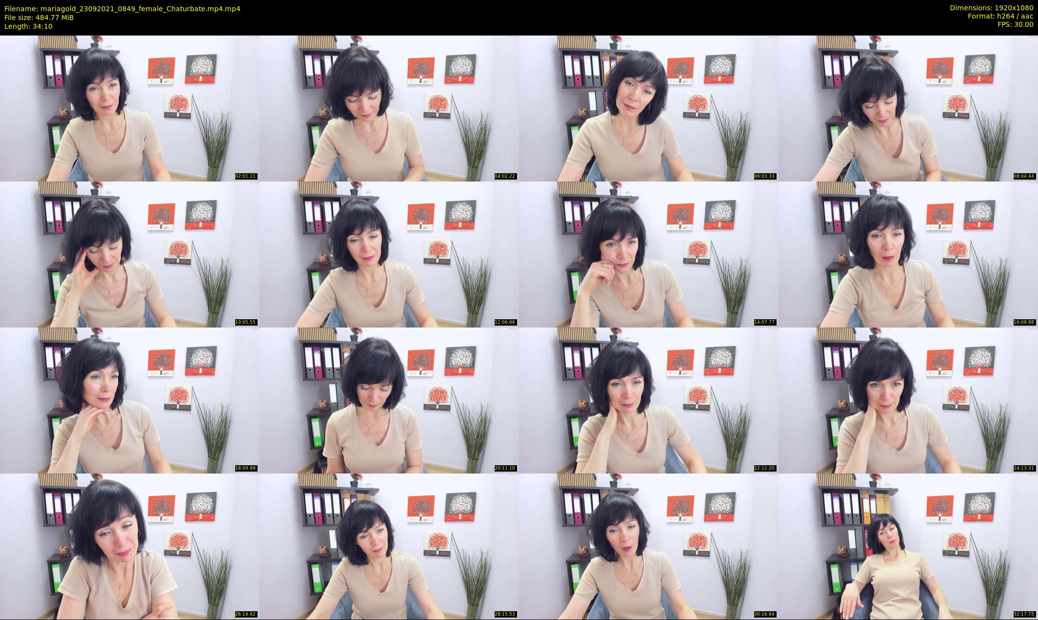 mariagold — 35 minute Chaturbate female cam show recording, 1080p, Sep 23, 2021