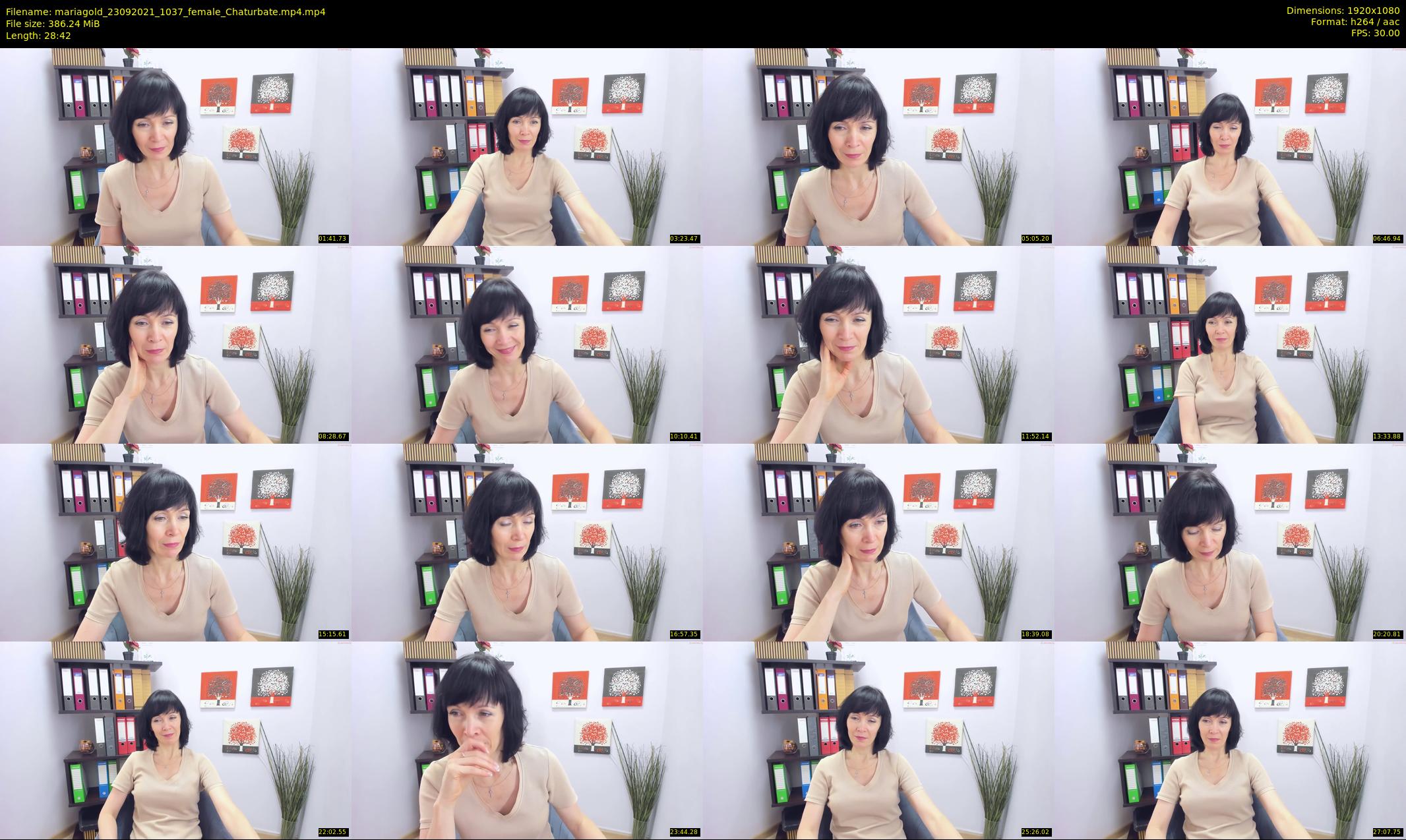 mariagold — 29 minute Chaturbate female cam show recording, 1080p, Sep 23, 2021