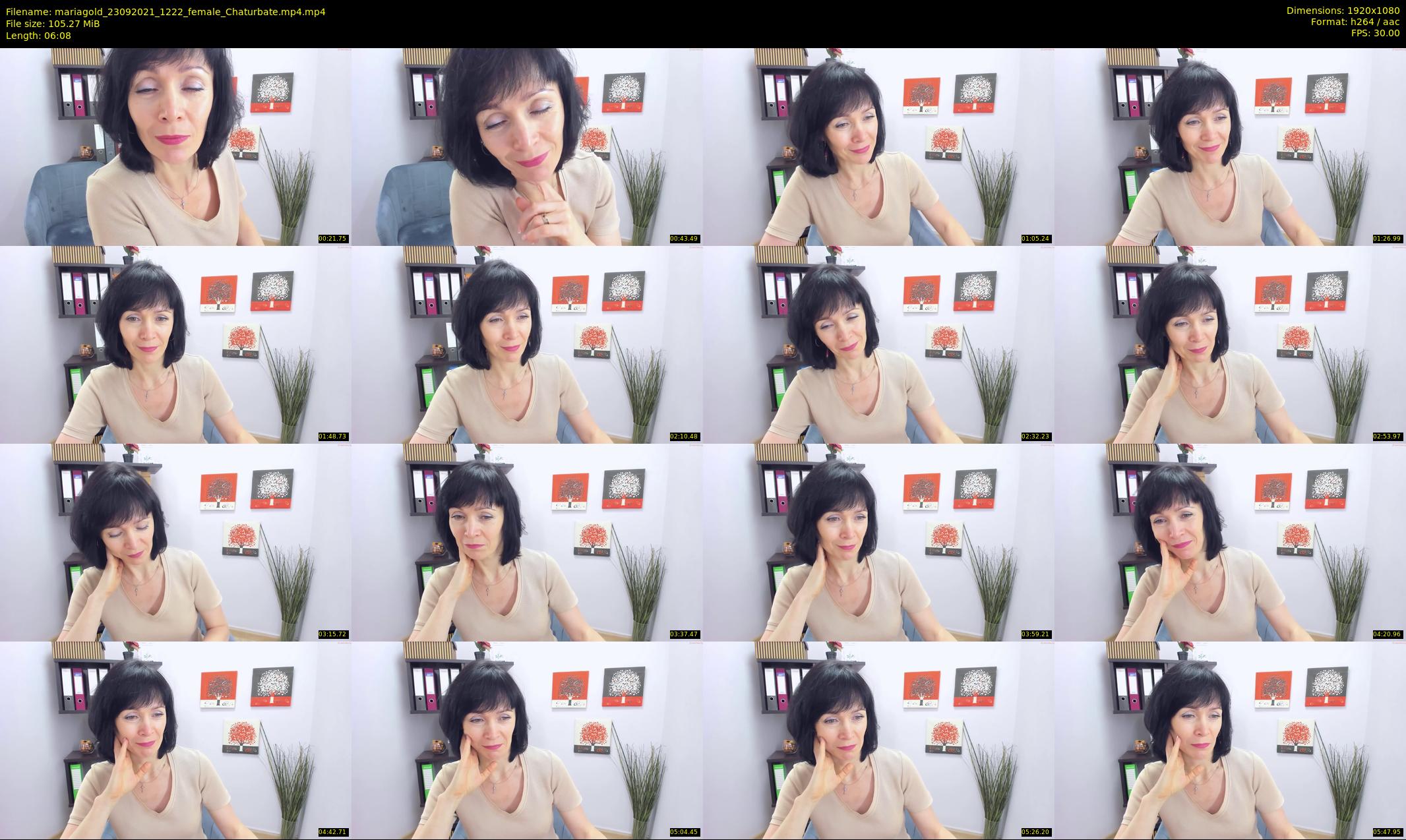 mariagold — 7 minute Chaturbate female cam show recording, 1080p, Sep 23, 2021