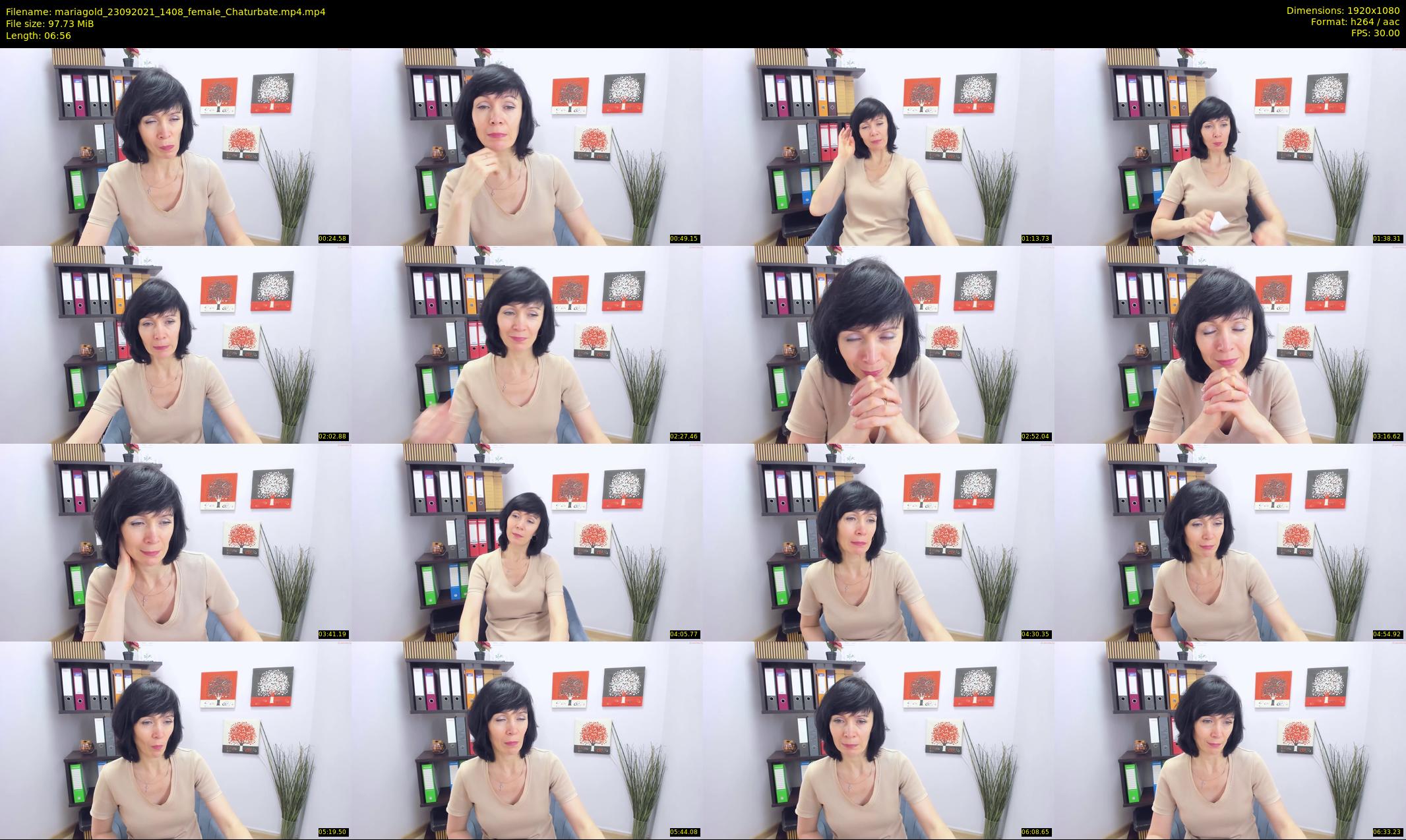 mariagold — 7 minute Chaturbate female cam show recording, 1080p, Sep 23, 2021