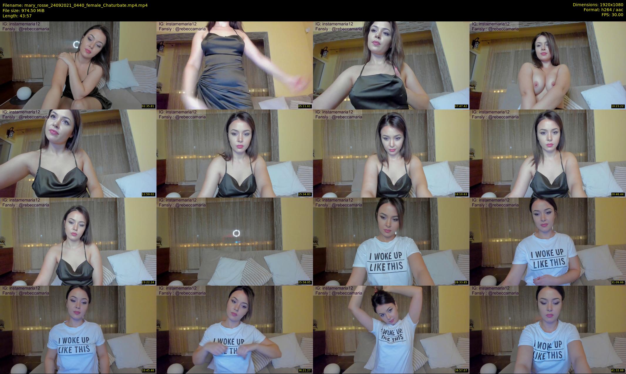 mary_rosse — 44 minute Chaturbate couple cam show recording, 1080p, Sep 24, 2021