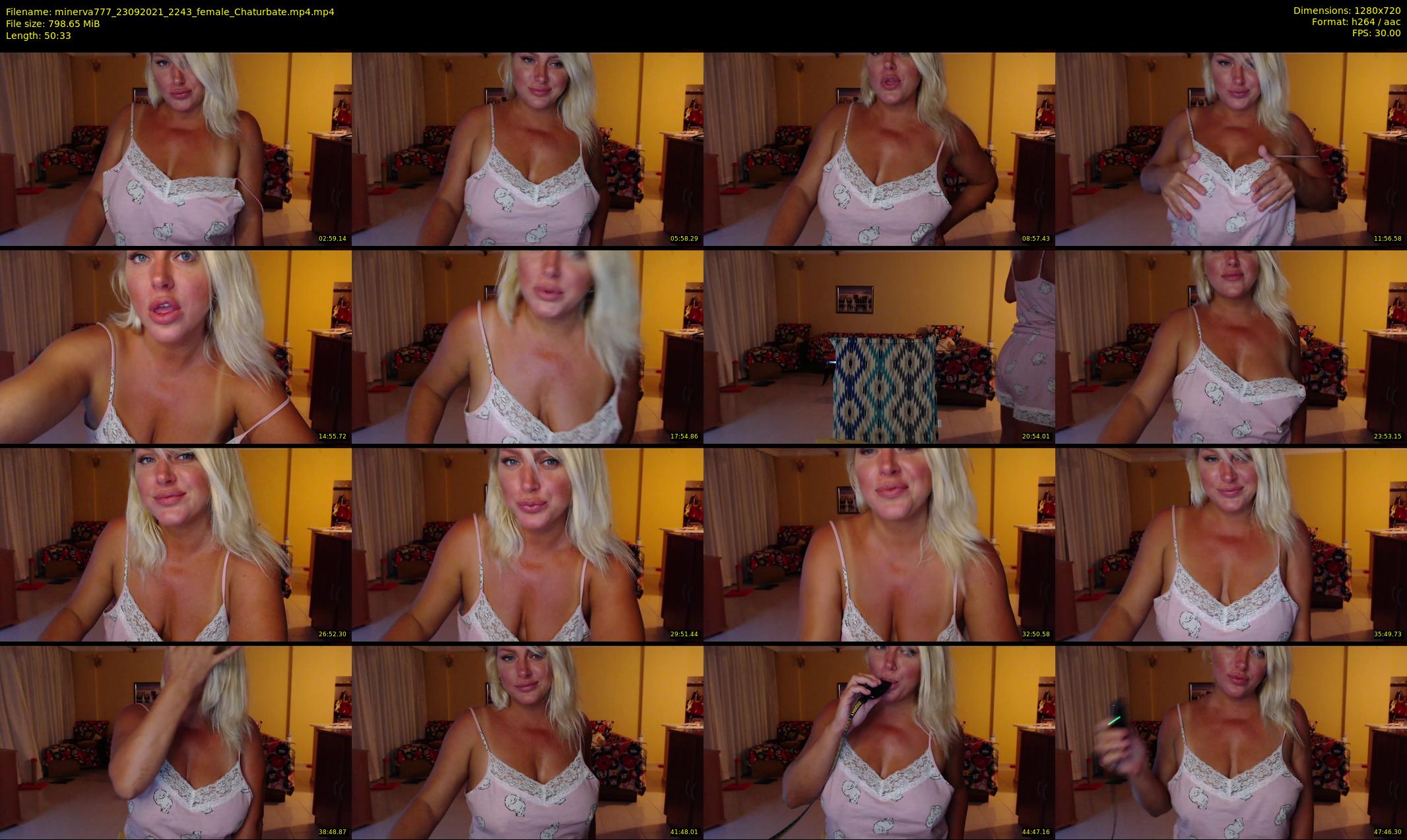 minerva777 — 51 minute Chaturbate female cam show recording, 720p, Sep 23, 2021