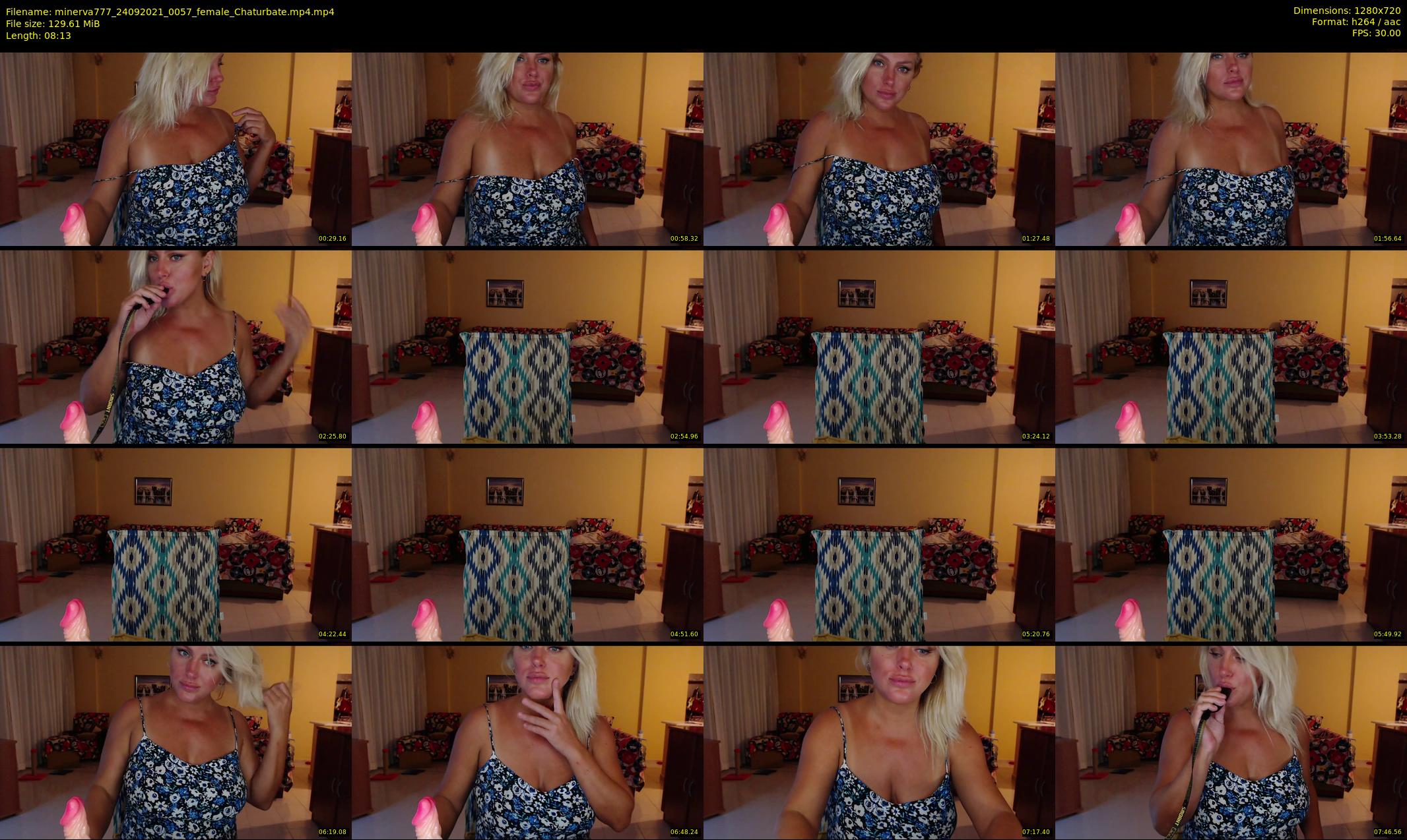minerva777 — 9 minute Chaturbate female cam show recording, 720p, Sep 24, 2021