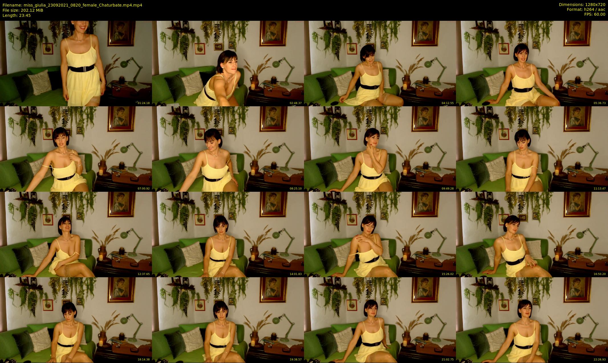 miss_giulia — 24 minute Chaturbate female cam show recording, 720p, Sep 23, 2021