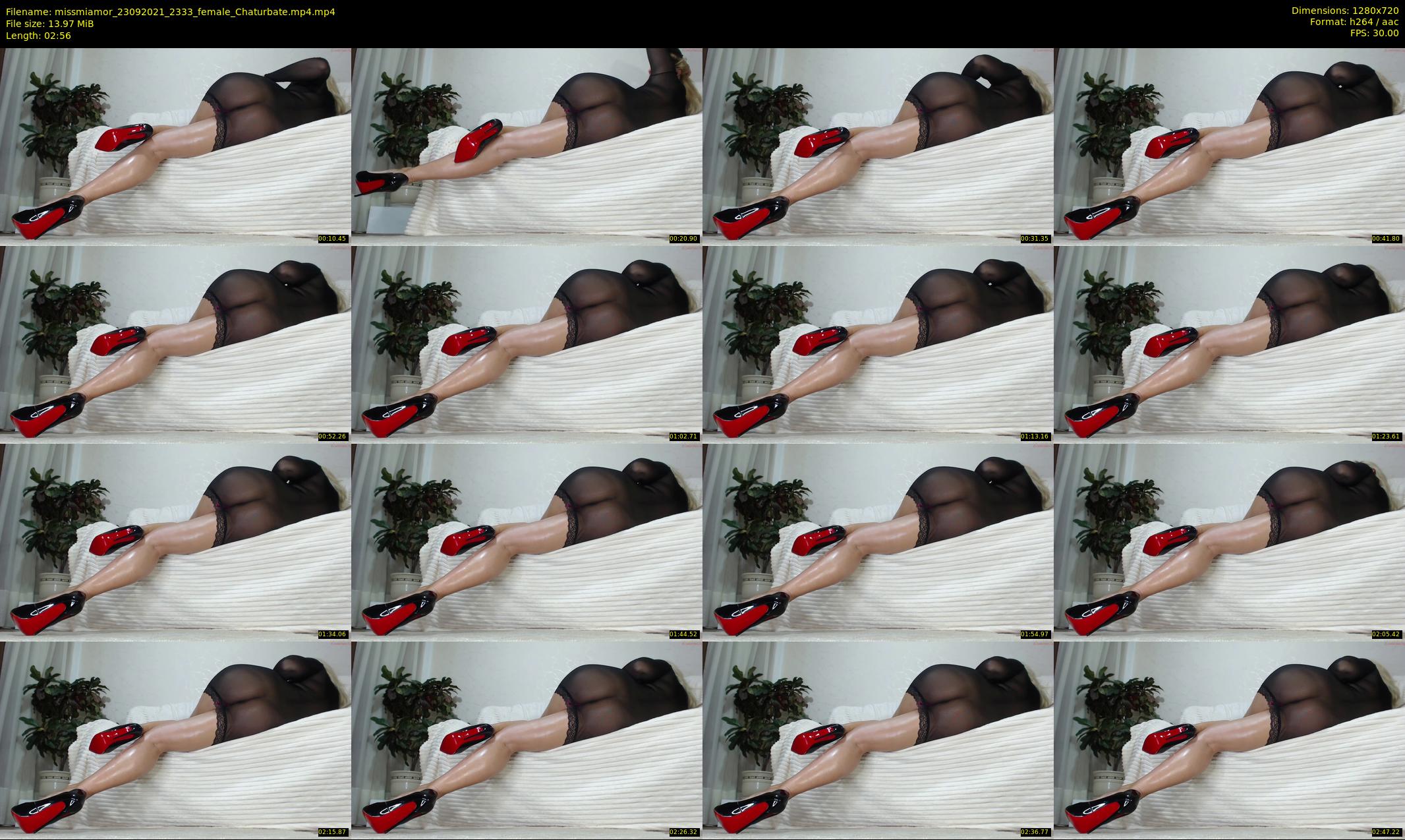 missmiamor — 3 minute Chaturbate female cam show recording, 720p, Sep 23, 2021