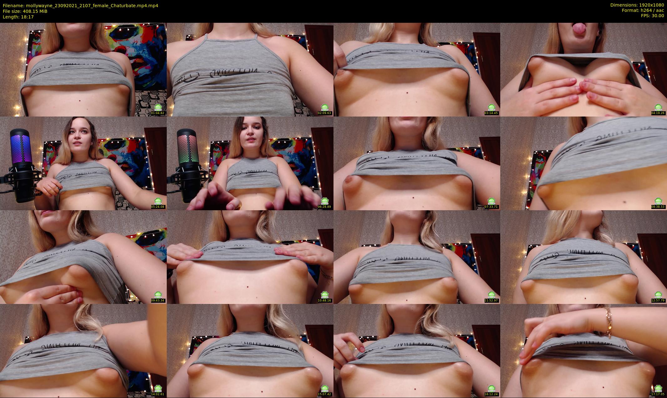 mollywayne — 19 minute Chaturbate female cam show recording, 1080p, Sep 23, 2021