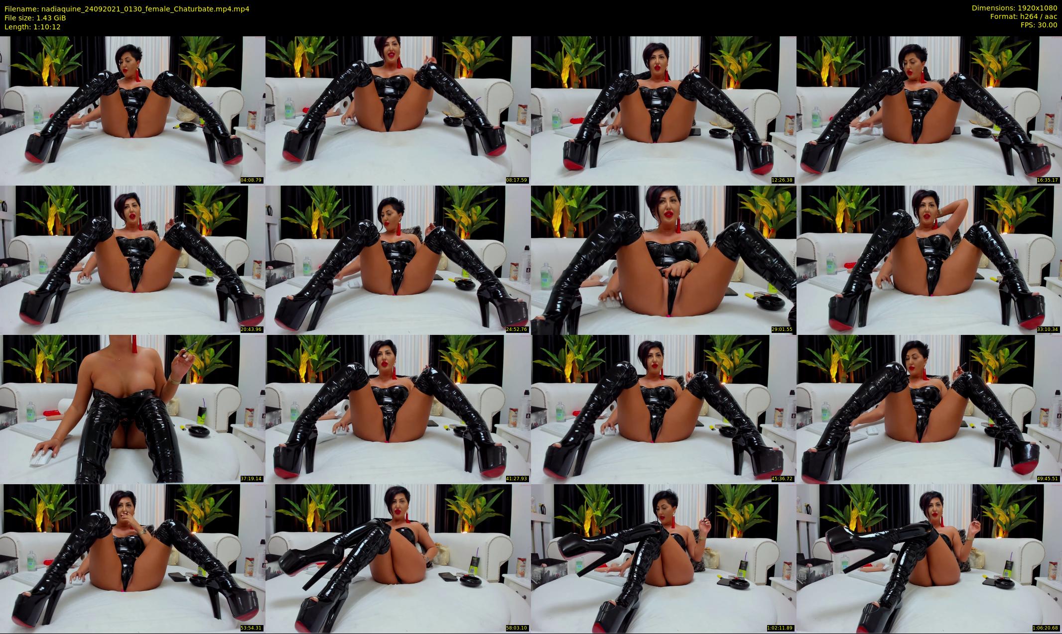 nadiaquine — 71 minute Chaturbate female cam show recording, 1080p, Sep 24, 2021