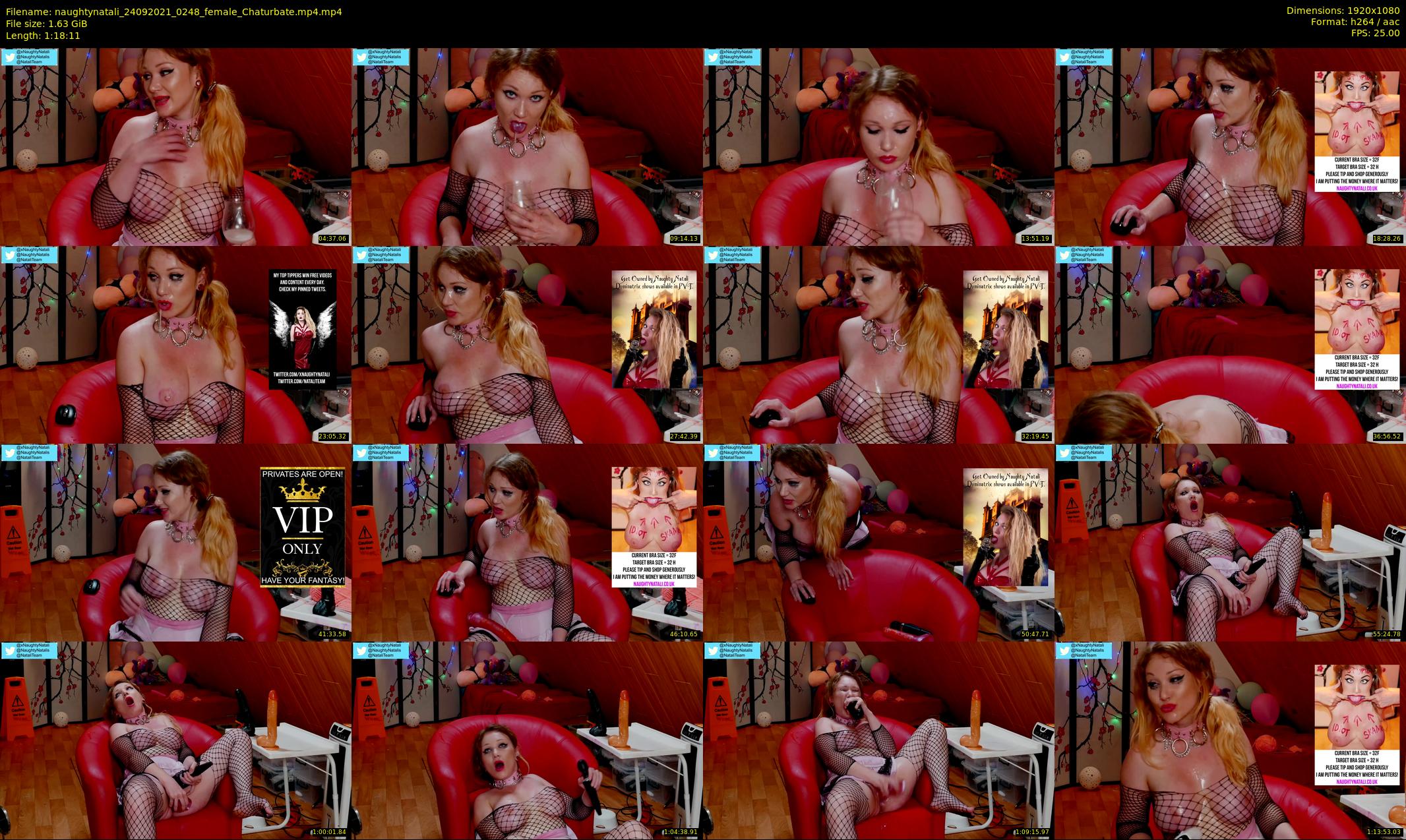 naughtynatali — 79 minute Chaturbate female cam show recording, 1080p, Sep 24, 2021