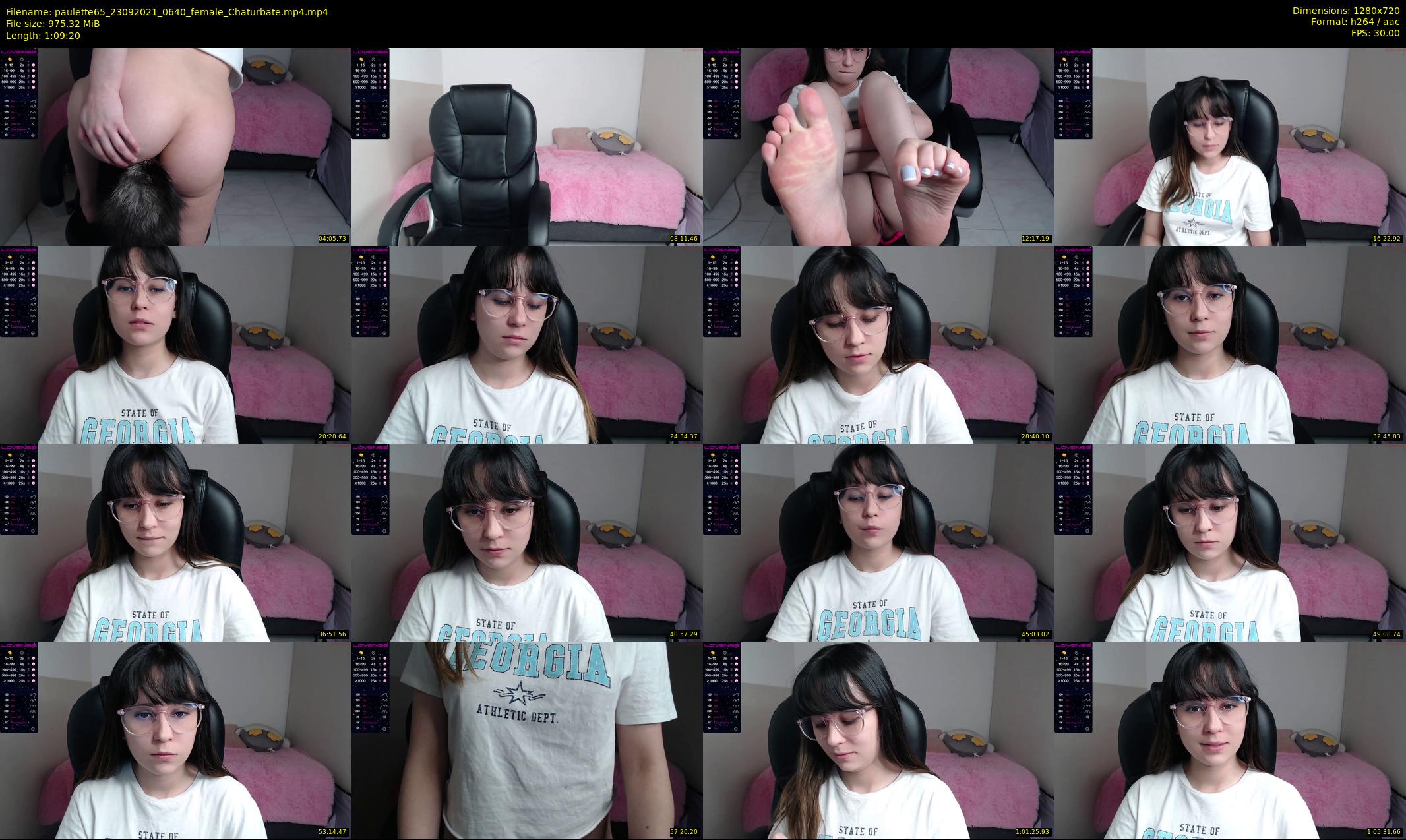 paulette65 — 70 minute Chaturbate female cam show recording, 720p, Sep 23, 2021