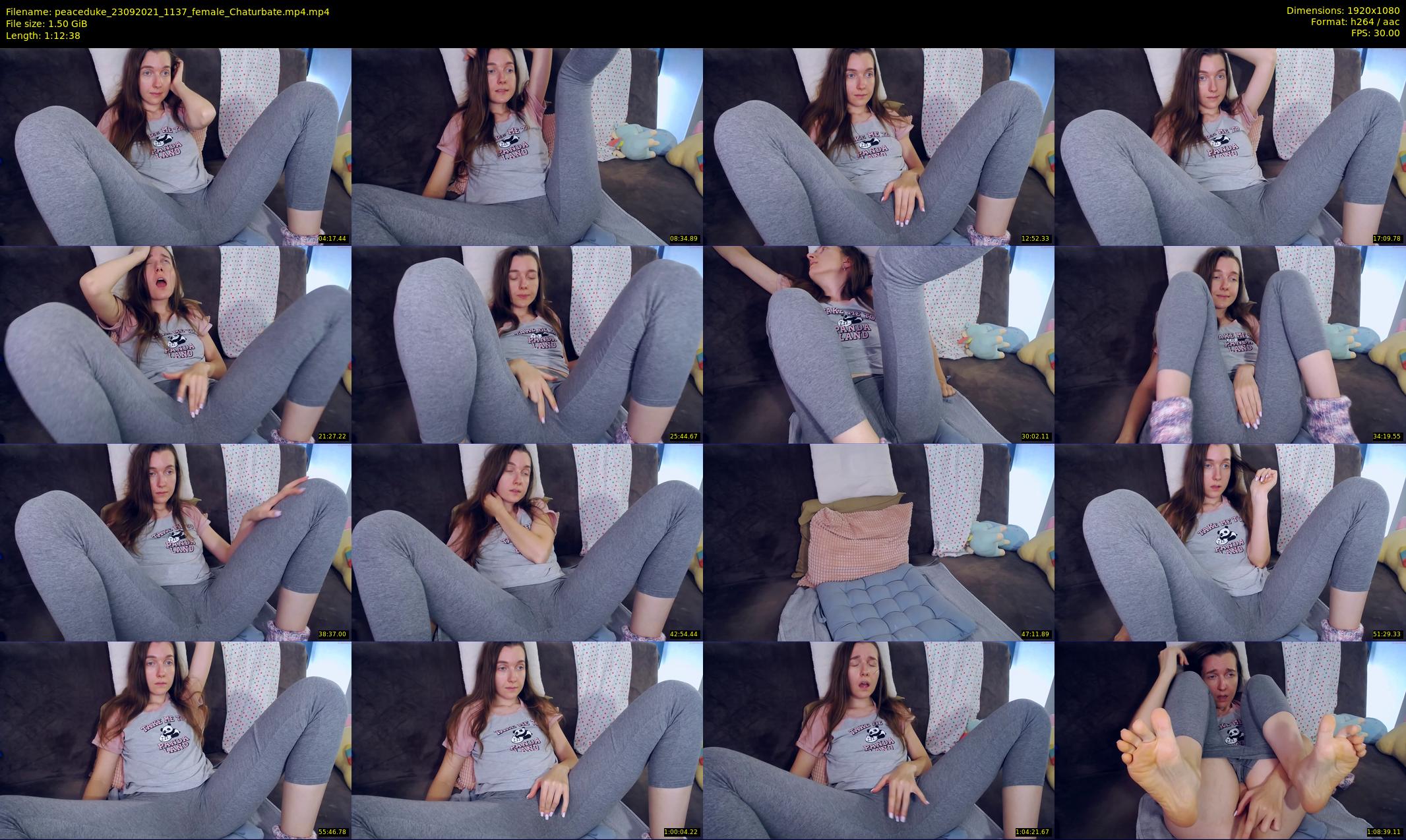 peaceduke — 73 minute Chaturbate female cam show recording, 1080p, Sep 23, 2021