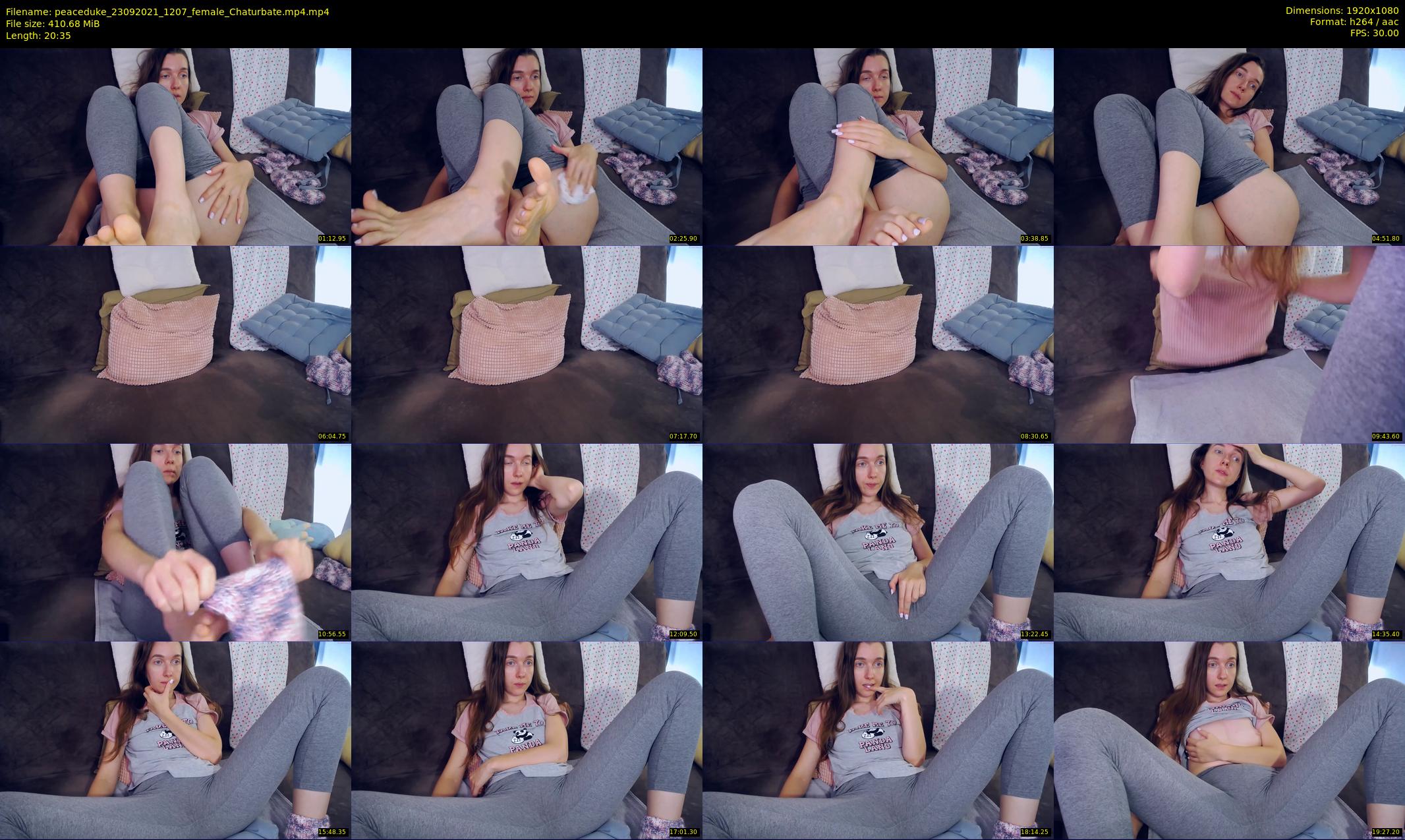 peaceduke — 21 minute Chaturbate female cam show recording, 1080p, Sep 23, 2021
