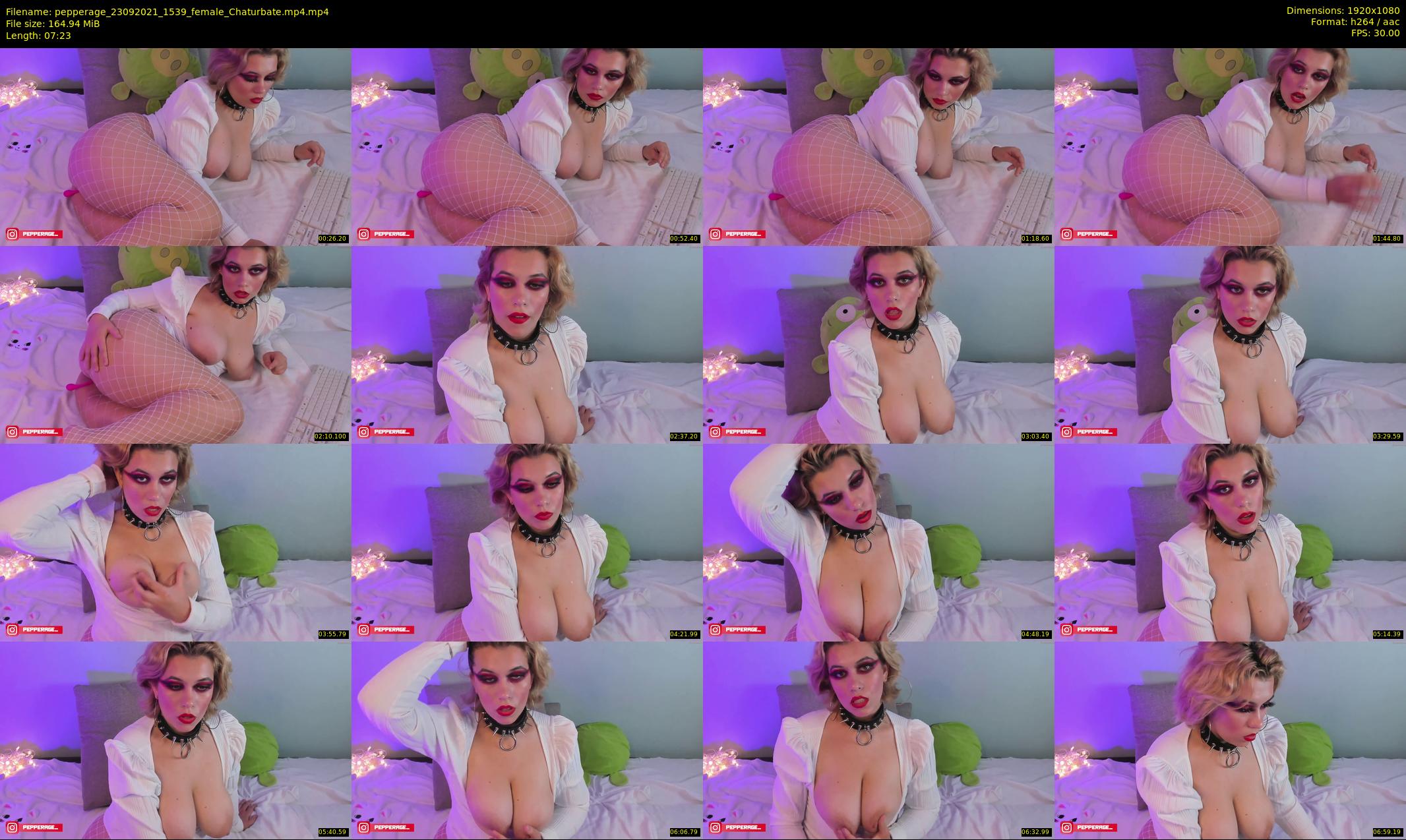 pepperage — 8 minute Chaturbate female cam show recording, 1080p, Sep 23, 2021