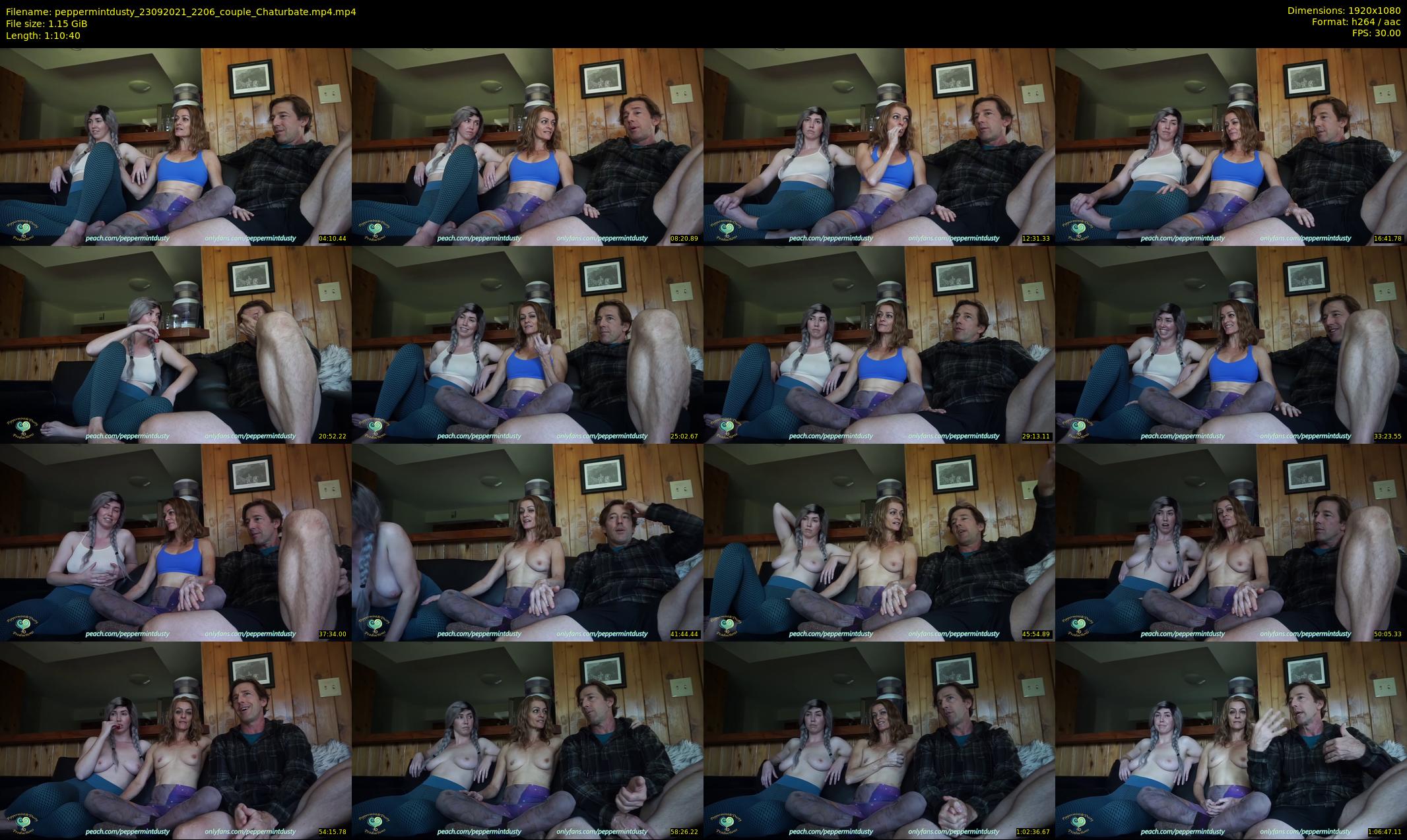 peppermintdusty — 71 minute Chaturbate couple cam show recording, 1080p, Sep 23, 2021