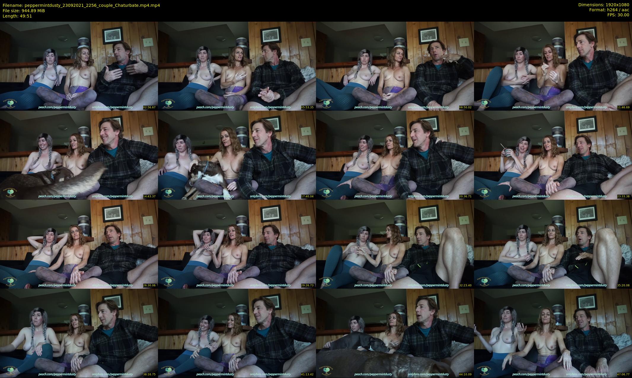 peppermintdusty — 50 minute Chaturbate couple cam show recording, 1080p, Sep 23, 2021